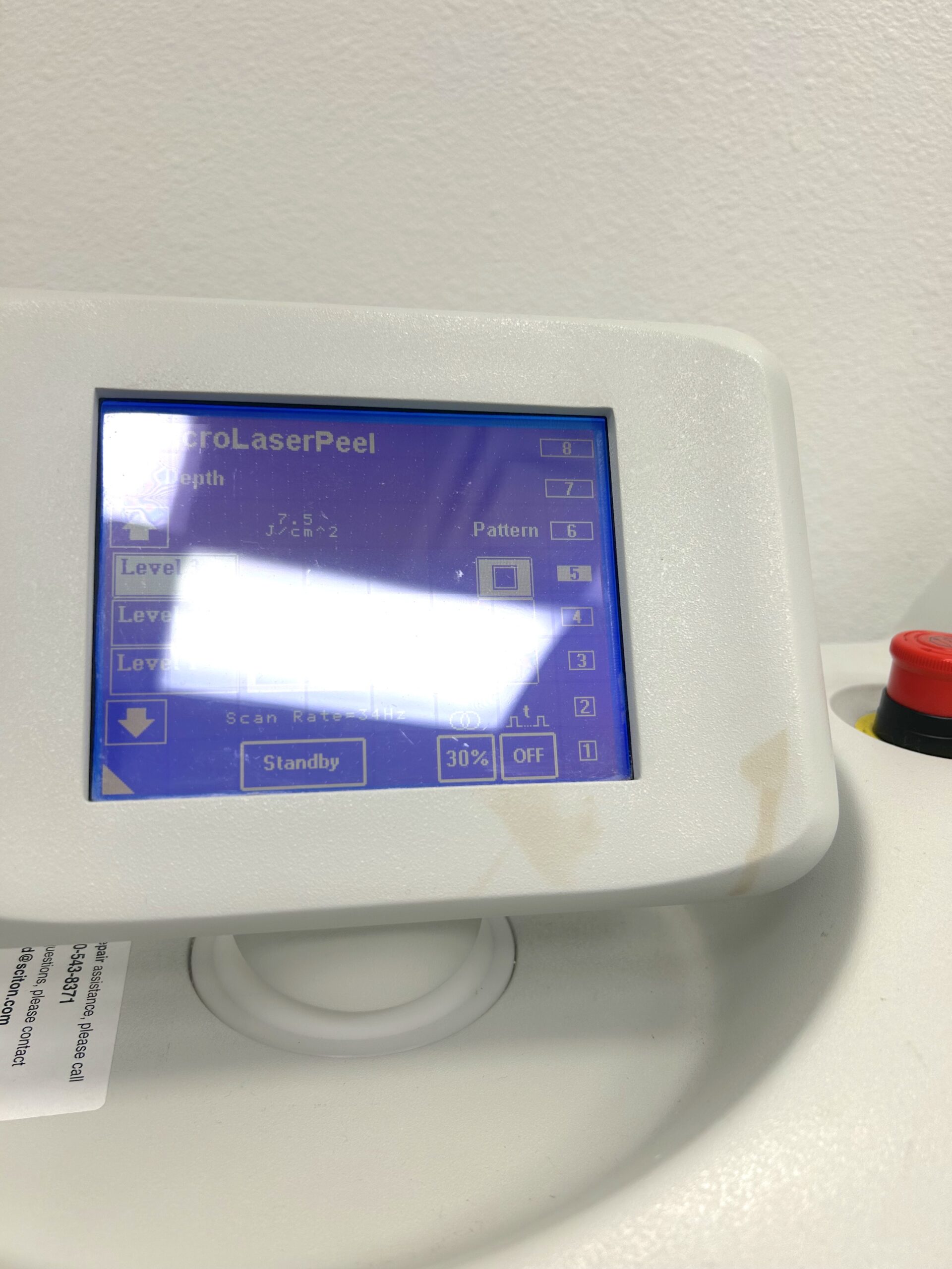 2004 Sciton Profile with BBL w/ (7) Filters, CLEAR SCAN 1064nm Nd Yag Hair Removal & Vascular, CONTOUR 2940nm Erbium Yag Resurfacing & Profractional - Includes Skin Chiller - Excellent Condition - Free Shipping & Warranty (km/kee)x - Image 9