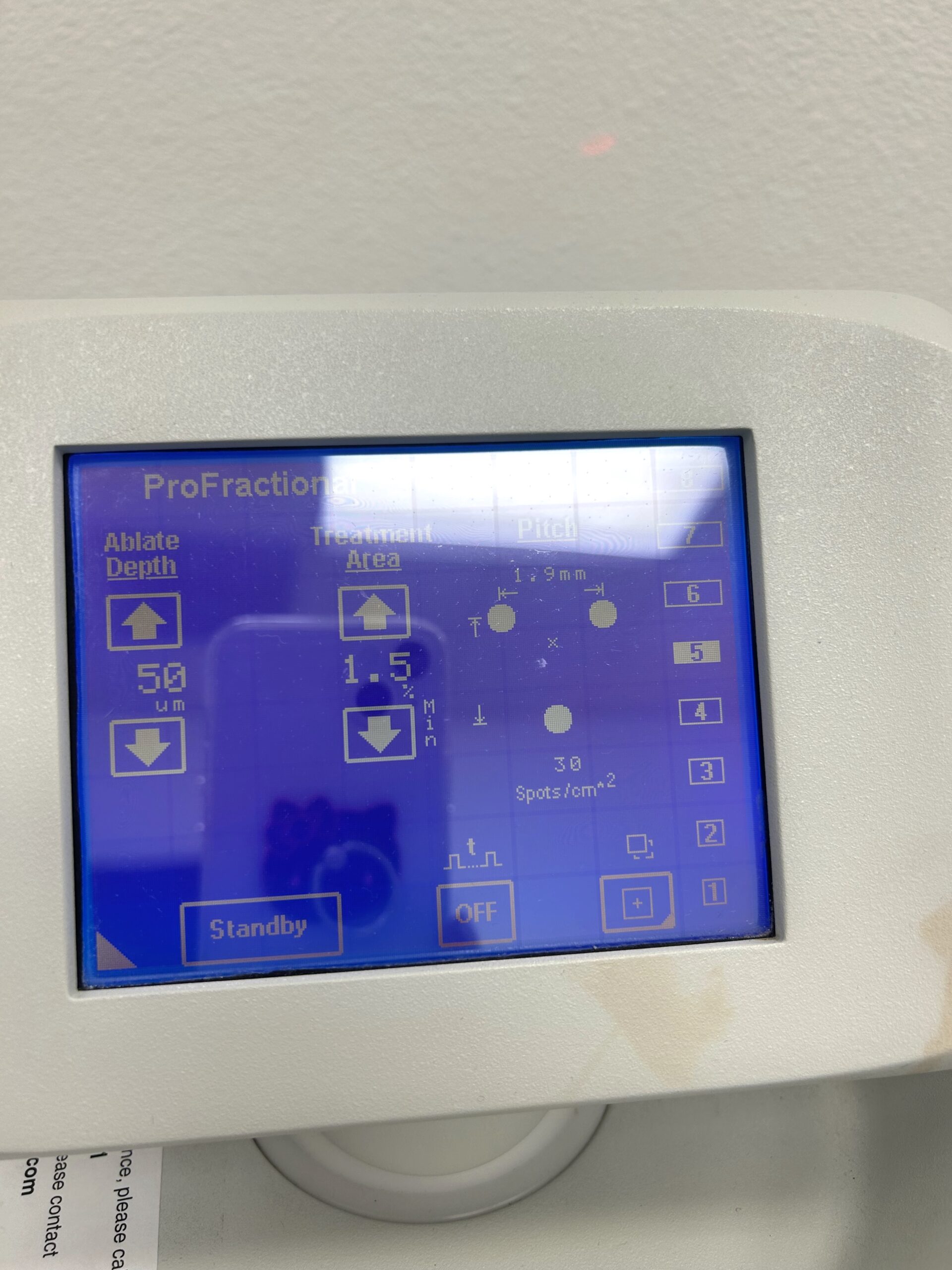 2004 Sciton Profile with BBL w/ (7) Filters, CLEAR SCAN 1064nm Nd Yag Hair Removal & Vascular, CONTOUR 2940nm Erbium Yag Resurfacing & Profractional - Includes Skin Chiller - Excellent Condition - Free Shipping & Warranty (km/kee)x - Image 11