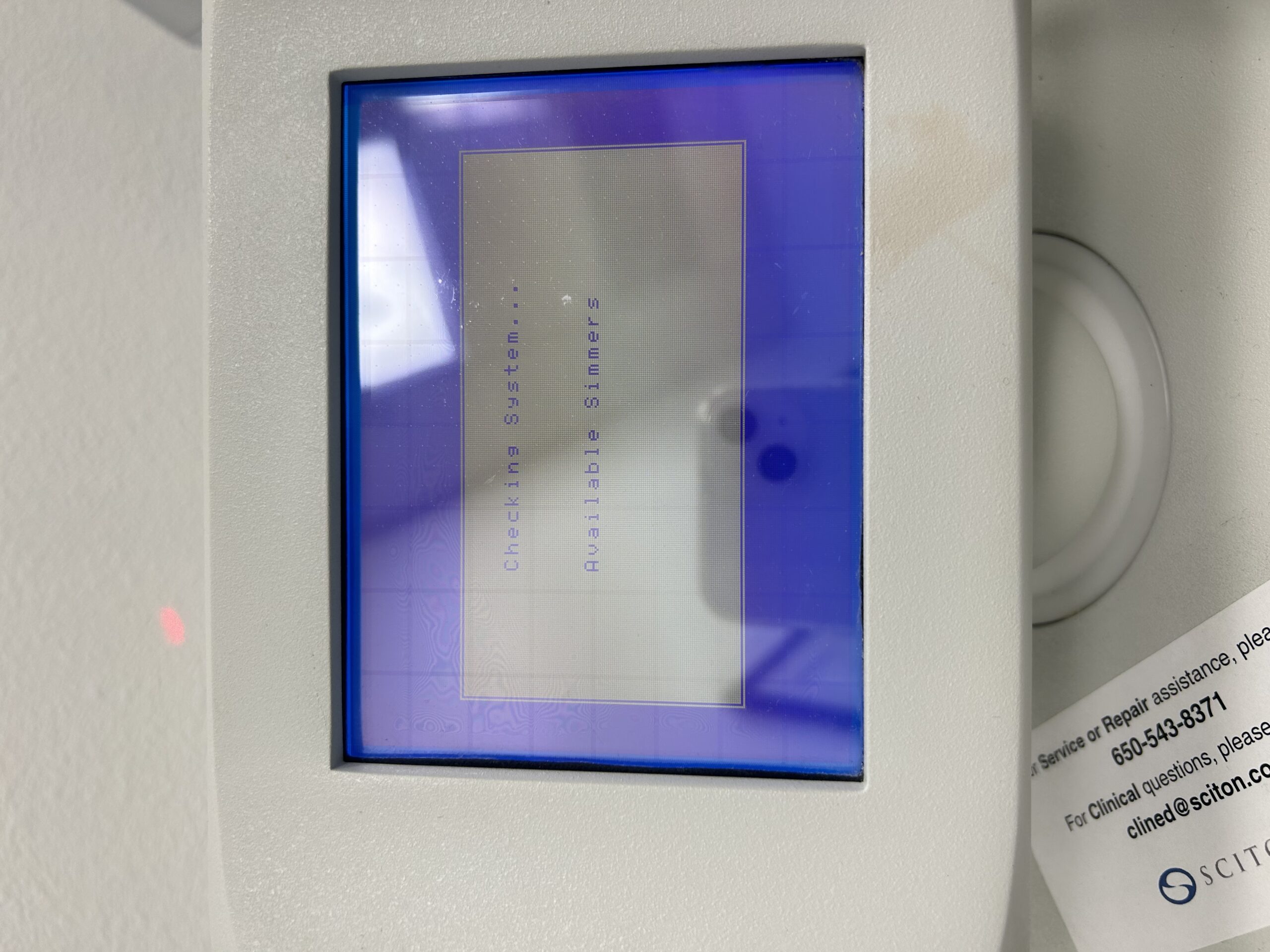 2004 Sciton Profile with BBL w/ (7) Filters, CLEAR SCAN 1064nm Nd Yag Hair Removal & Vascular, CONTOUR 2940nm Erbium Yag Resurfacing & Profractional - Includes Skin Chiller - Excellent Condition - Free Shipping & Warranty (km/kee)x - Image 13