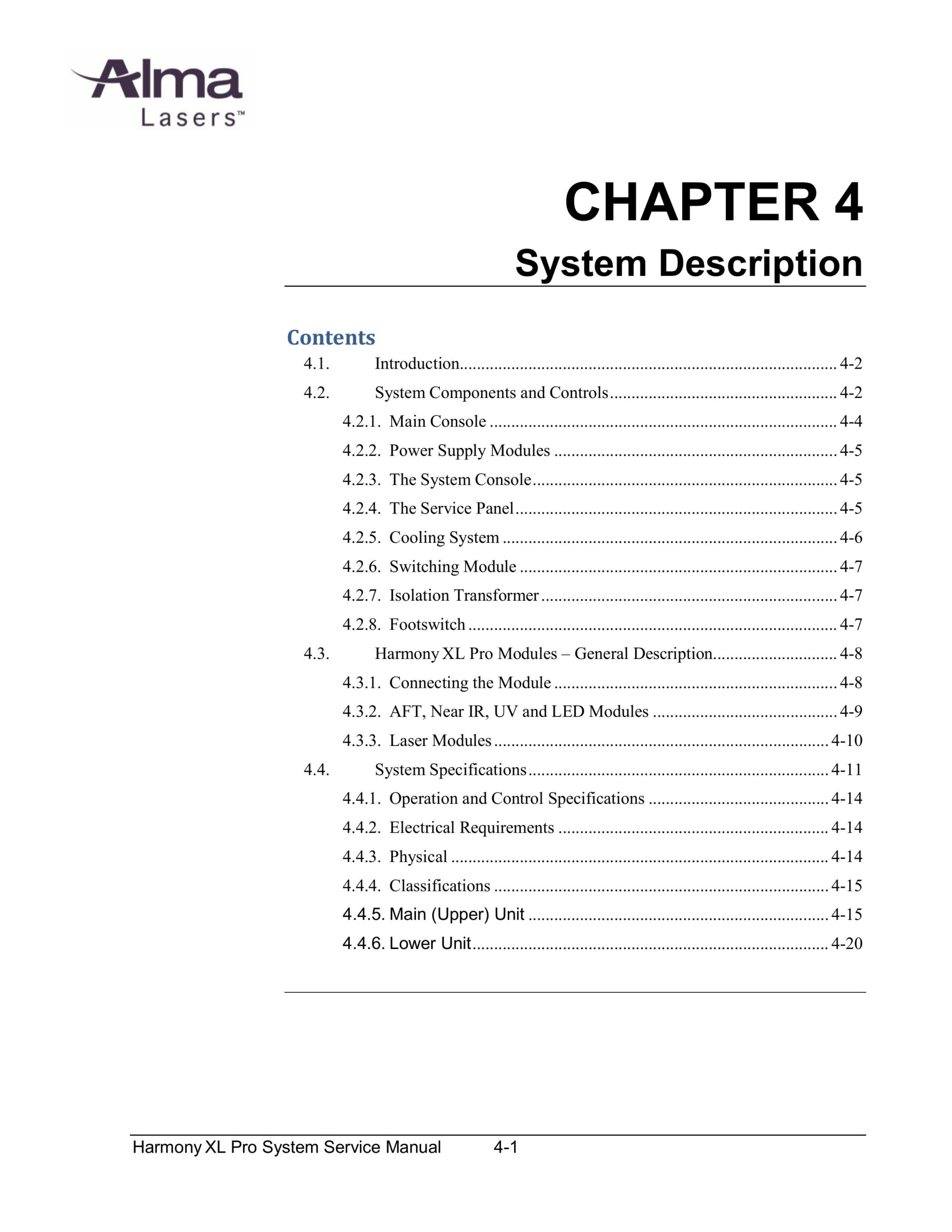Alma Harmony XL Pro Service Manual - PDF Download - Image 6