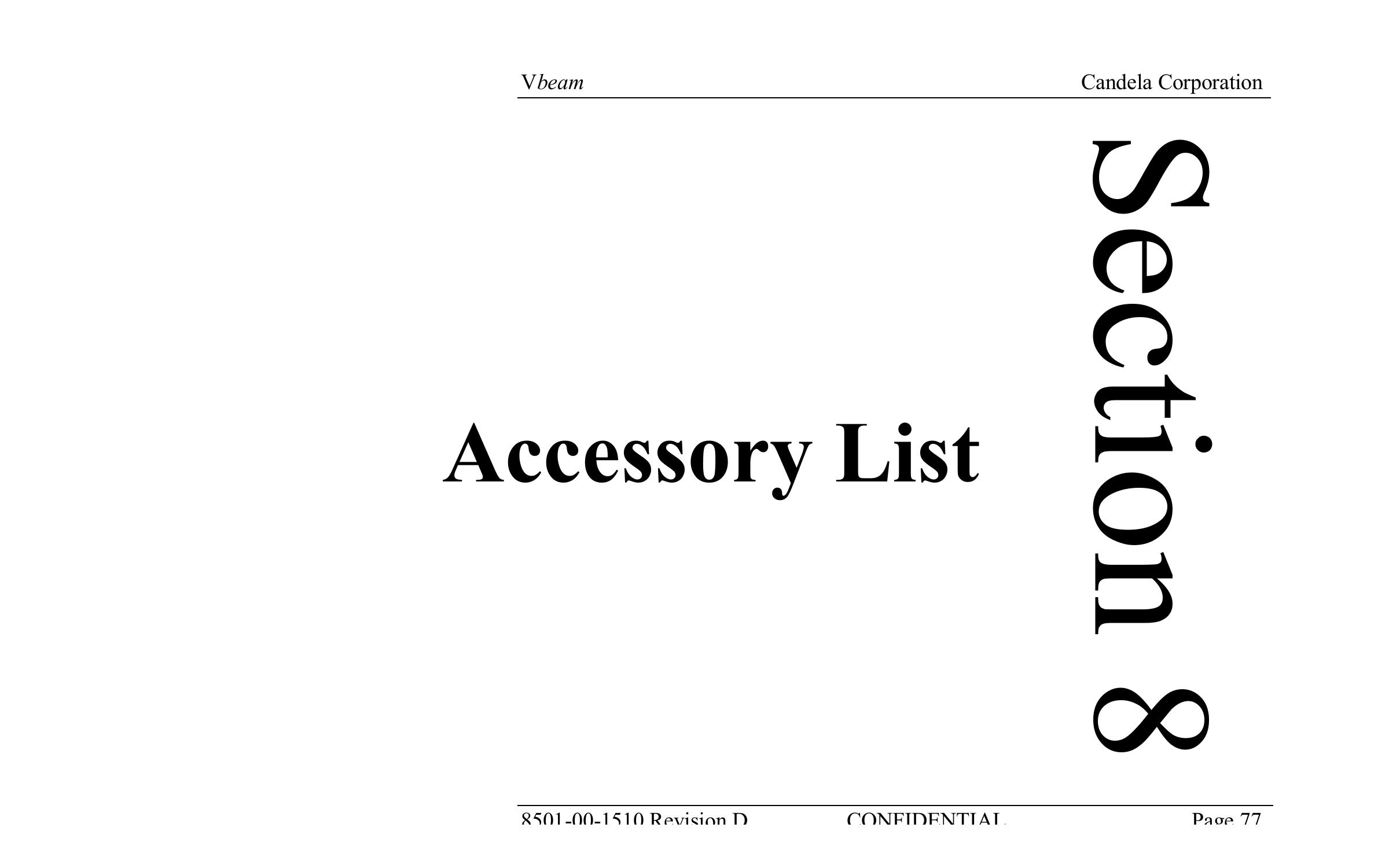 Candela VBeam User Manual - PDF Download - Image 9