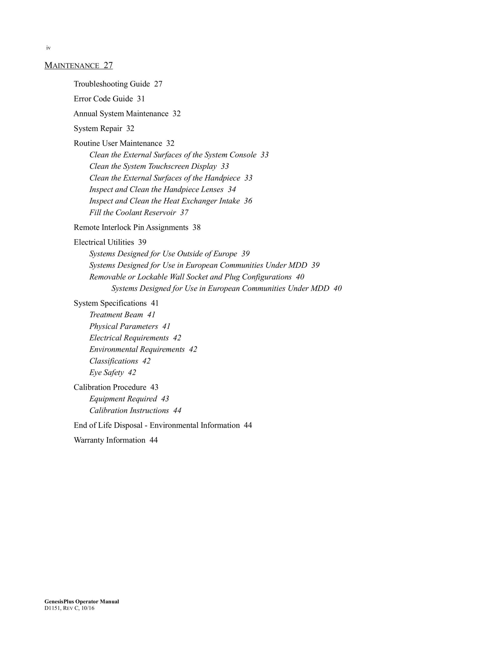 Cutera Genesis Plus User Manual - PDF Download - Image 3