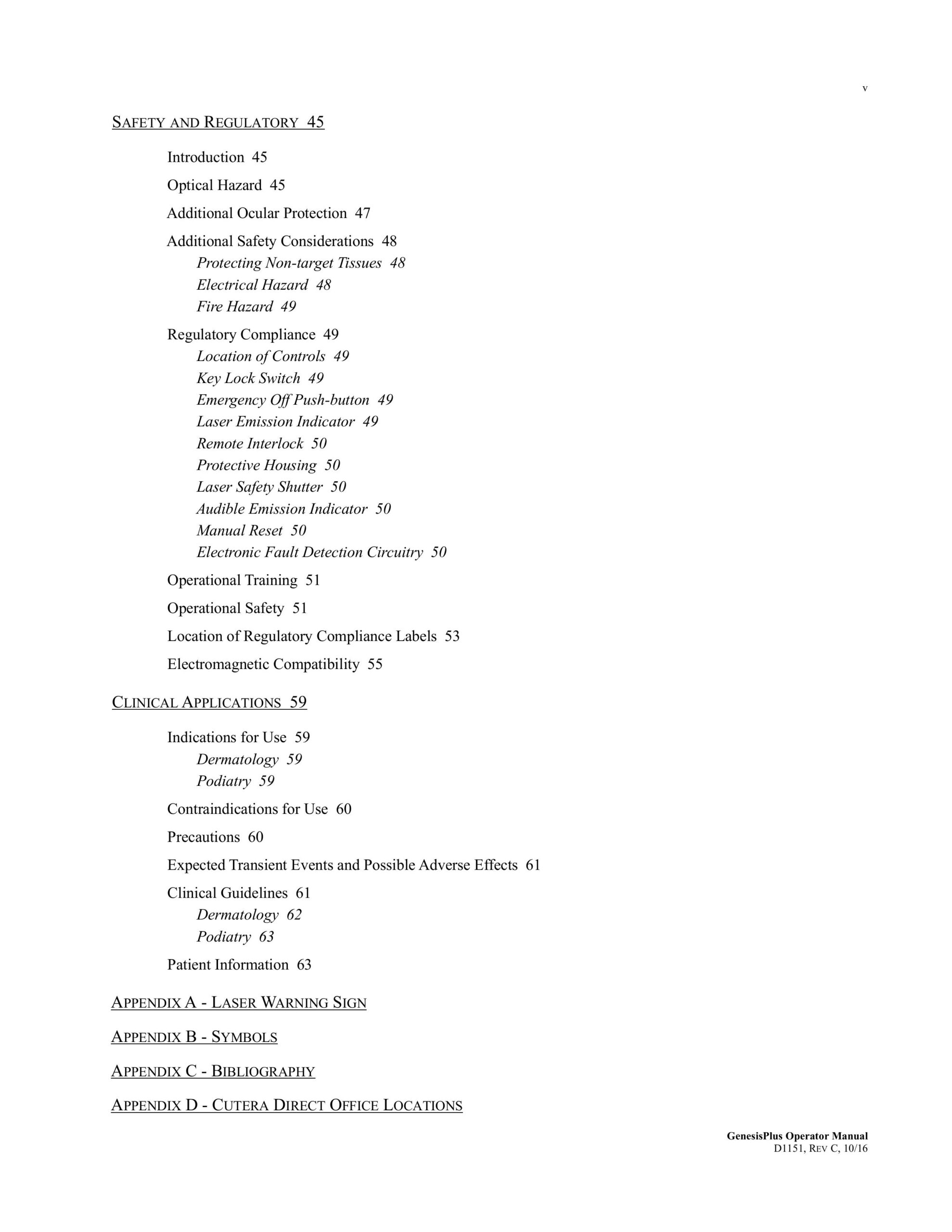 Cutera Genesis Plus User Manual - PDF Download - Image 4