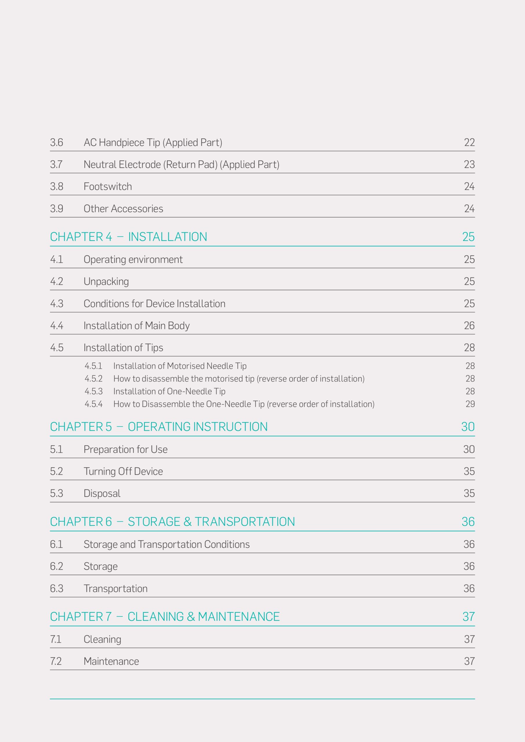 Cynosure Potenza User Manual - PDF Download - Image 3