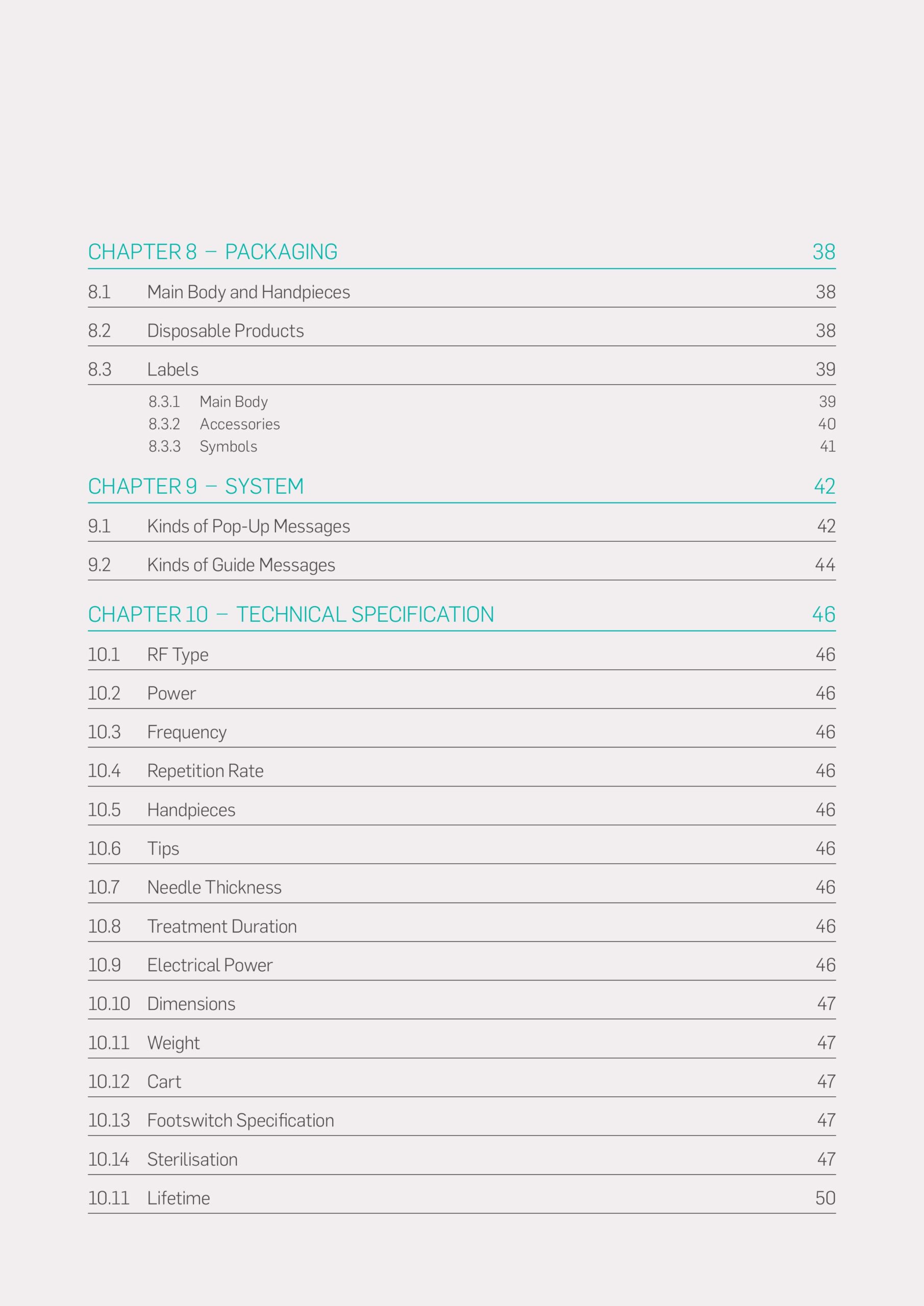 Cynosure Potenza User Manual - PDF Download - Image 4