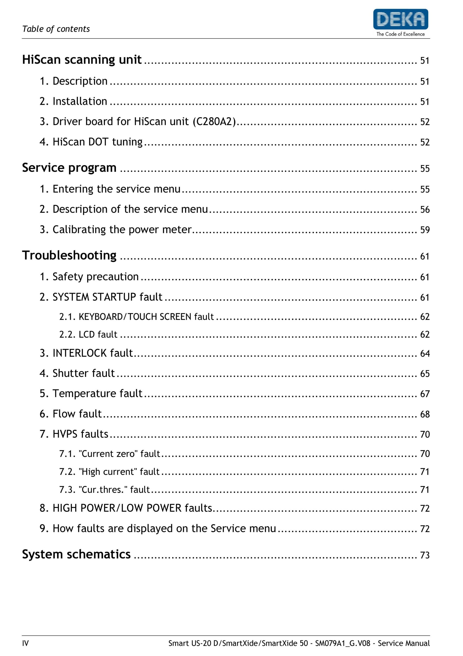 Deka Smartxide - Smart US-20 D, Smartxide, Smartxide 50 Co2 Service Manual - PDF Download - Image 5