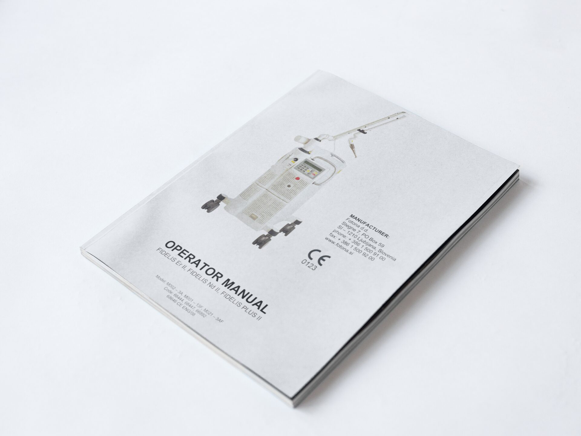 Fidelis Plus II User Manual