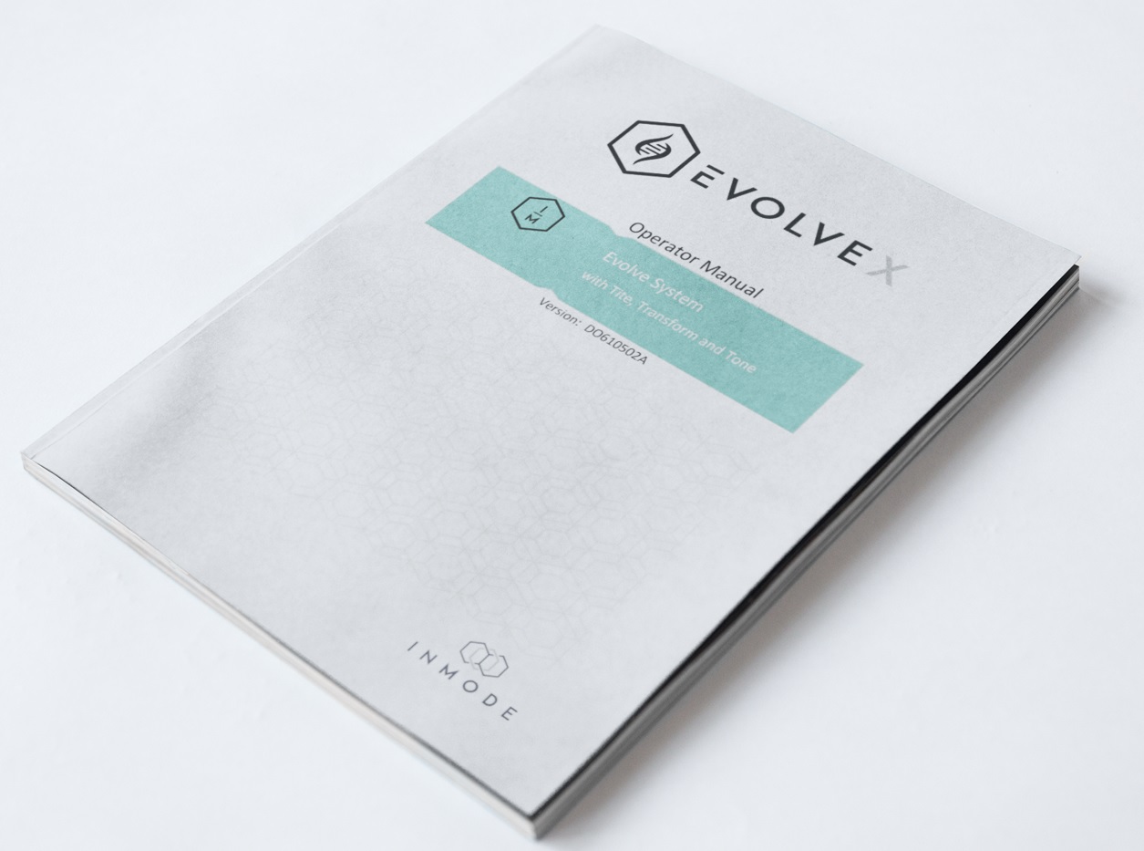 InMode Aesthetics EvolveX User Manual with Extras - PDF Download