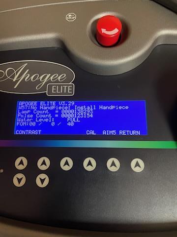 2006 Cynosure Apogee Elite ELMD Alex 755nm & Yag 1064nm - CERTIFIED TO BE FULLY FUNCTIONAL - VERY LOW PULSE COUNTS - Includes Cynosure SYNERCOOL CHILLER - Hair Removal, Vein, Pigment, & Skin Rejuvenation - Includes Free Shipping & Warranty (km/rus)s - Image 7