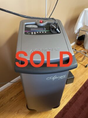 2006 Cynosure Apogee Elite ELMD Alex 755nm & Yag 1064nm - CERTIFIED TO BE FULLY FUNCTIONAL - VERY LOW PULSE COUNTS - Includes Cynosure SYNERCOOL CHILLER - Hair Removal, Vein, Pigment, & Skin Rejuvenation - Includes Free Shipping & Warranty (km/rus)s