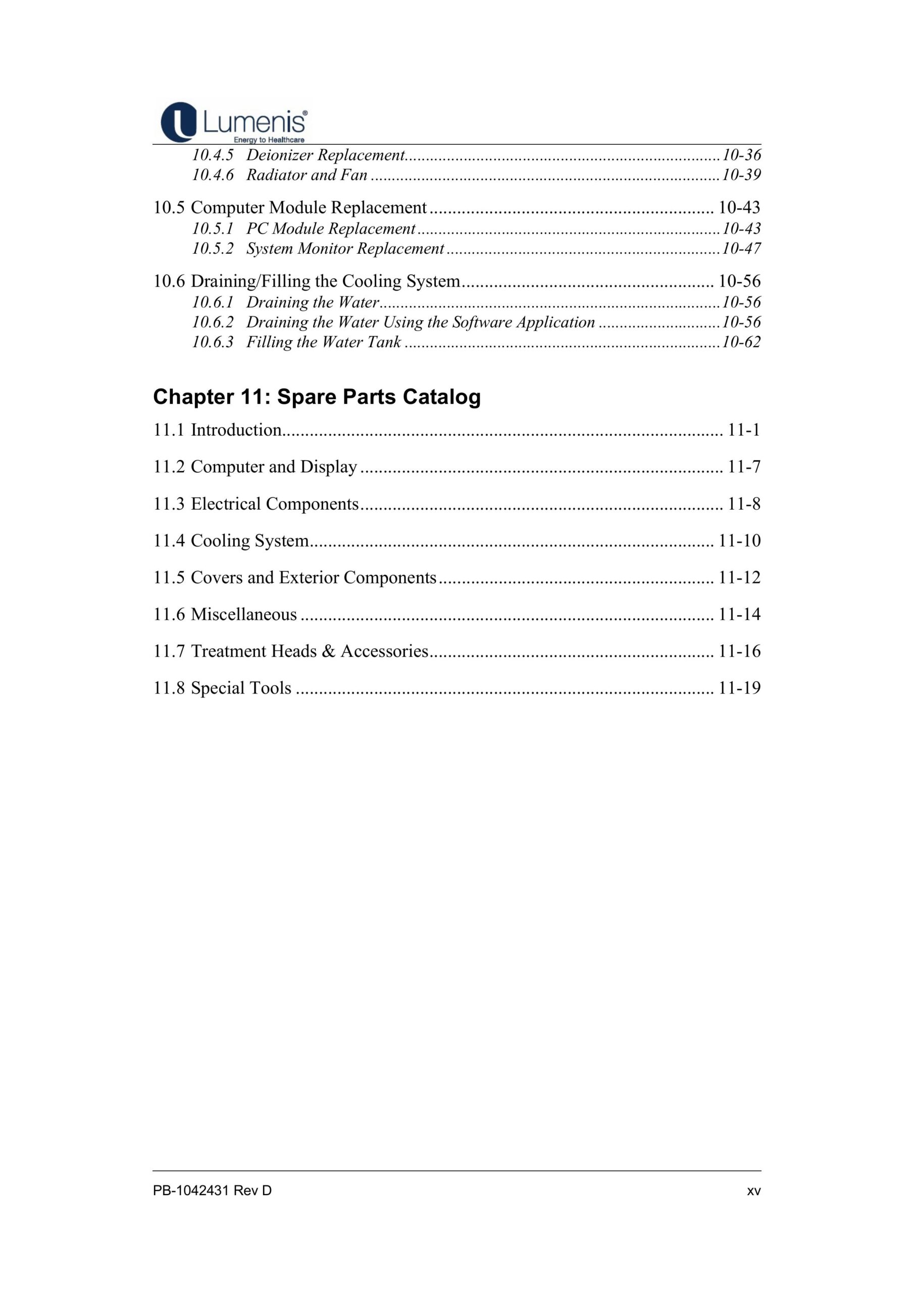 Lumenis M22 Service Manual - PDF Download - Image 10