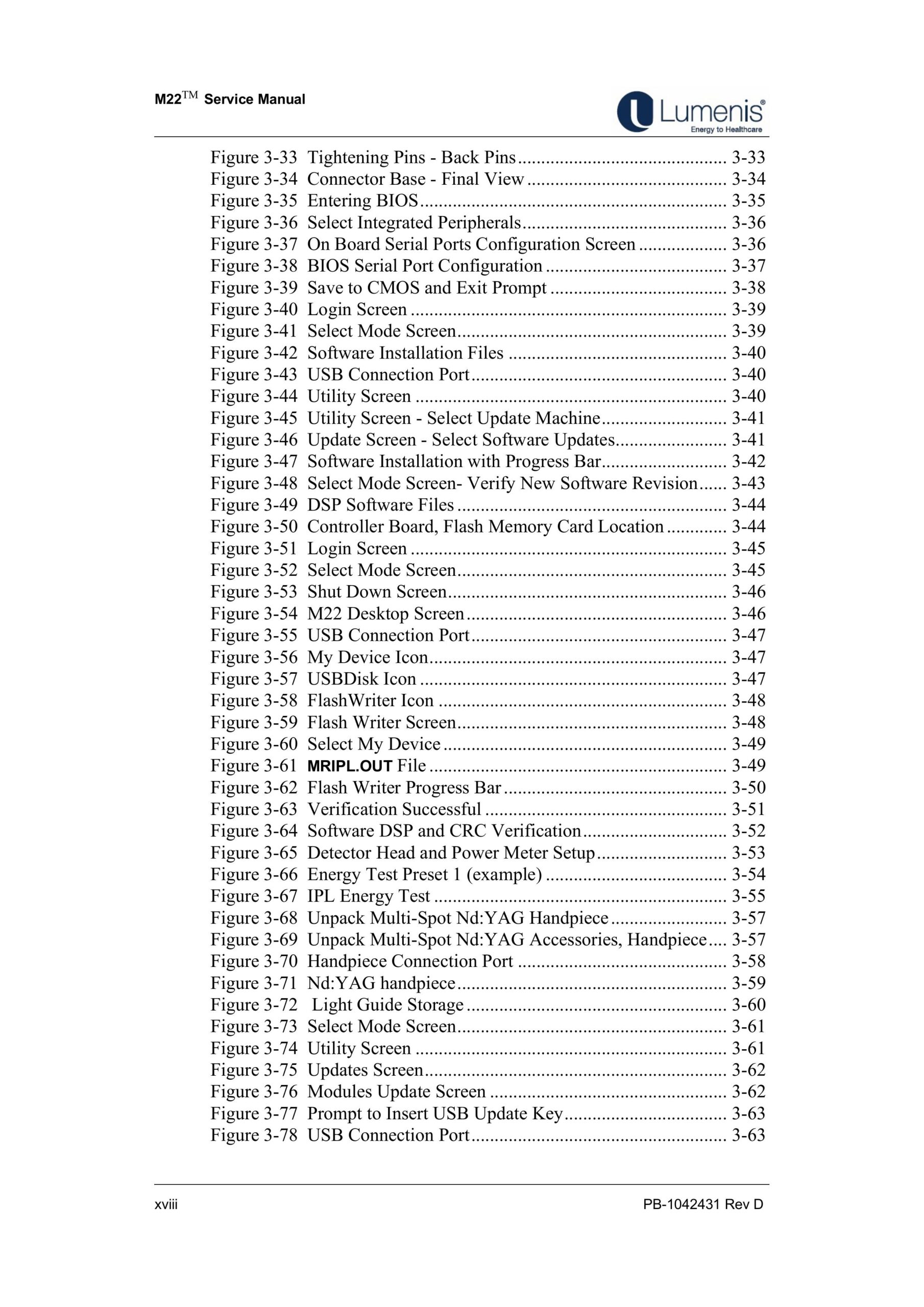 Lumenis M22 Service Manual - PDF Download - Image 12