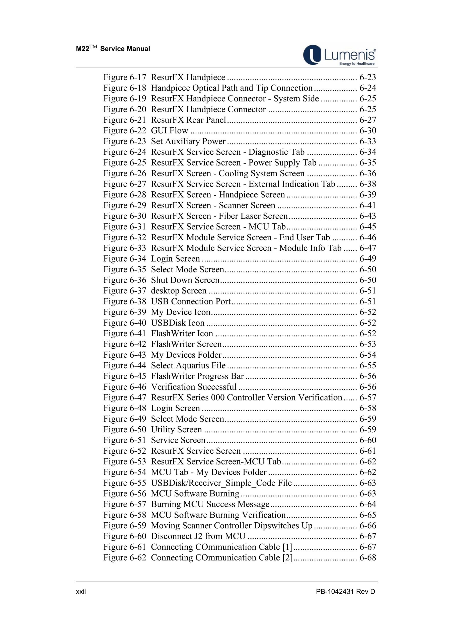 Lumenis M22 Service Manual - PDF Download - Image 16