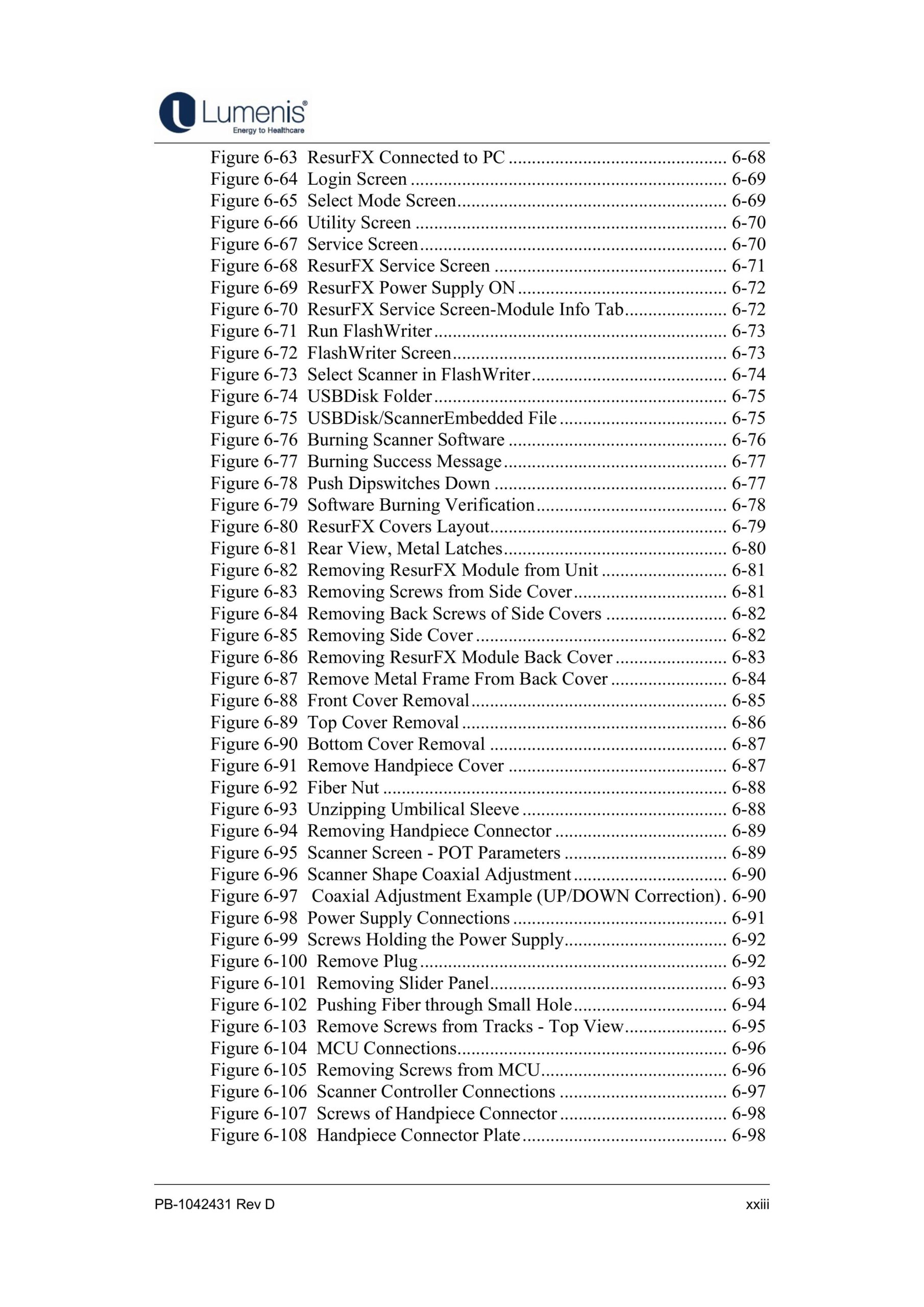 Lumenis M22 Service Manual - PDF Download - Image 17