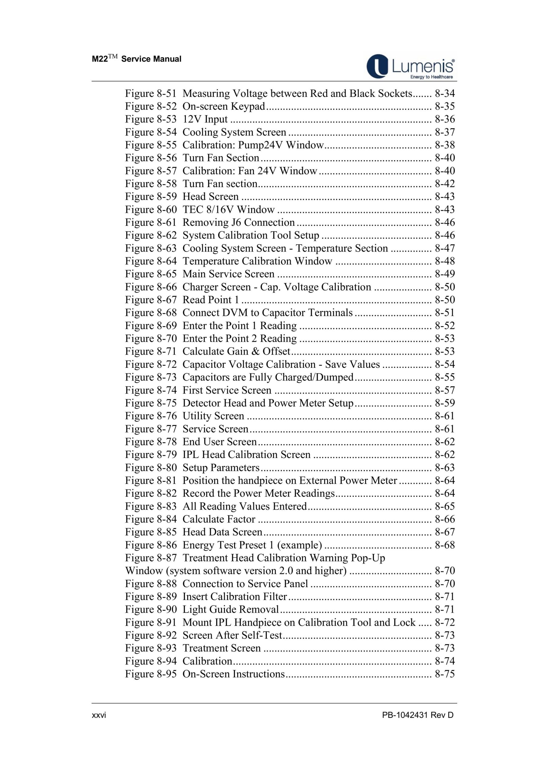 Lumenis M22 Service Manual - PDF Download - Image 20