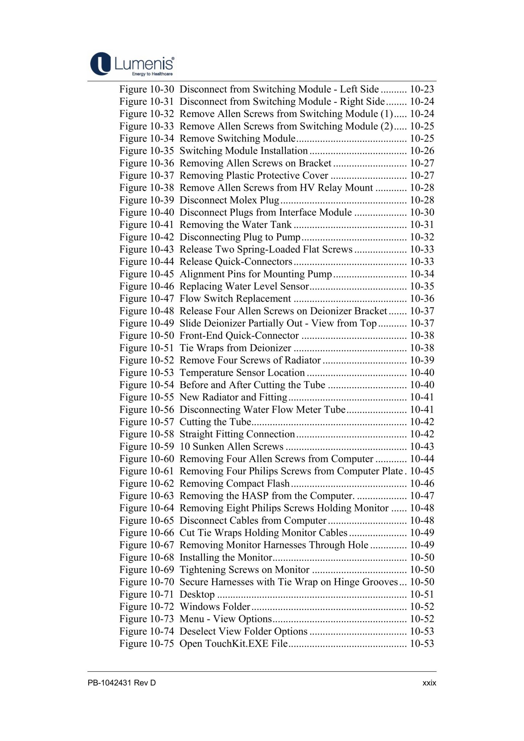 Lumenis M22 Service Manual - PDF Download - Image 23