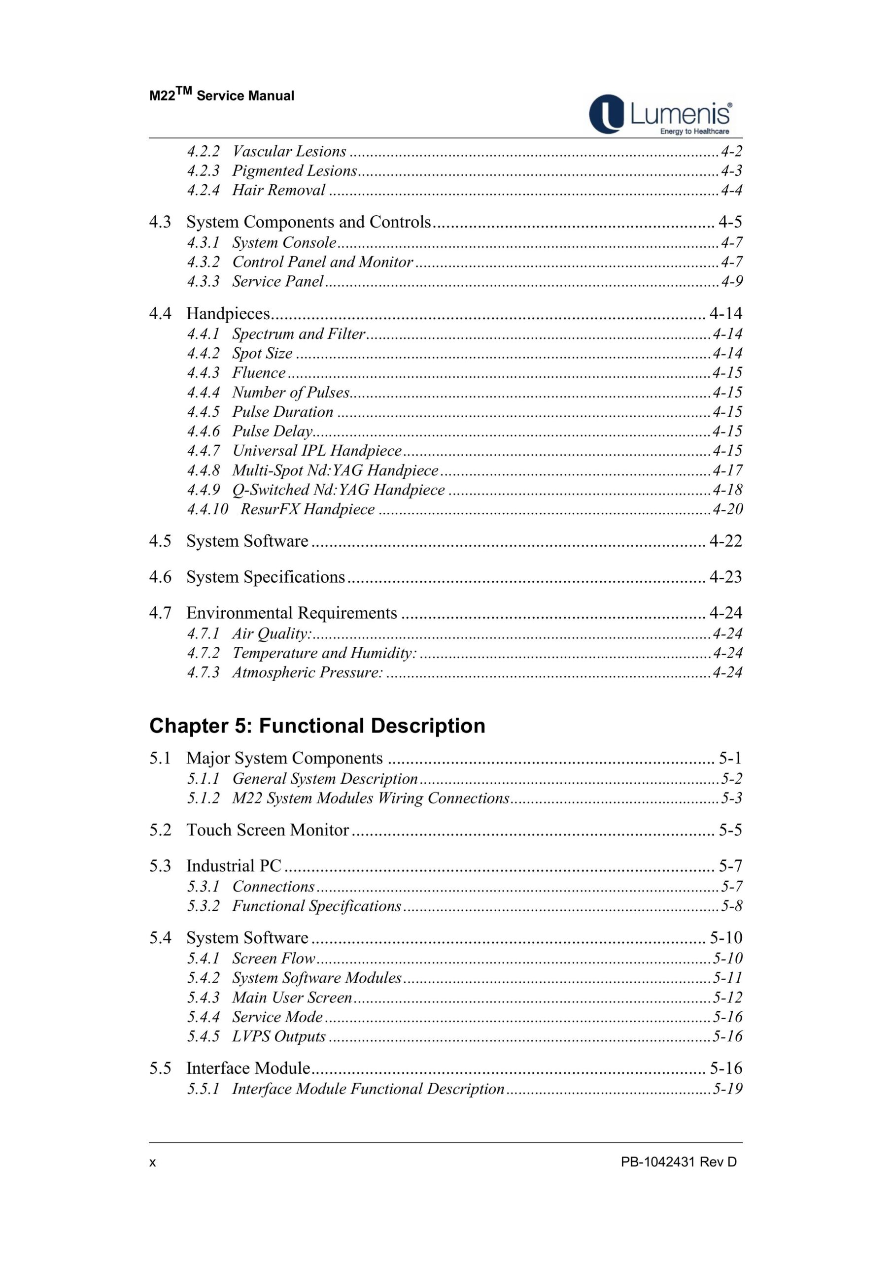 Lumenis M22 Service Manual - PDF Download - Image 5
