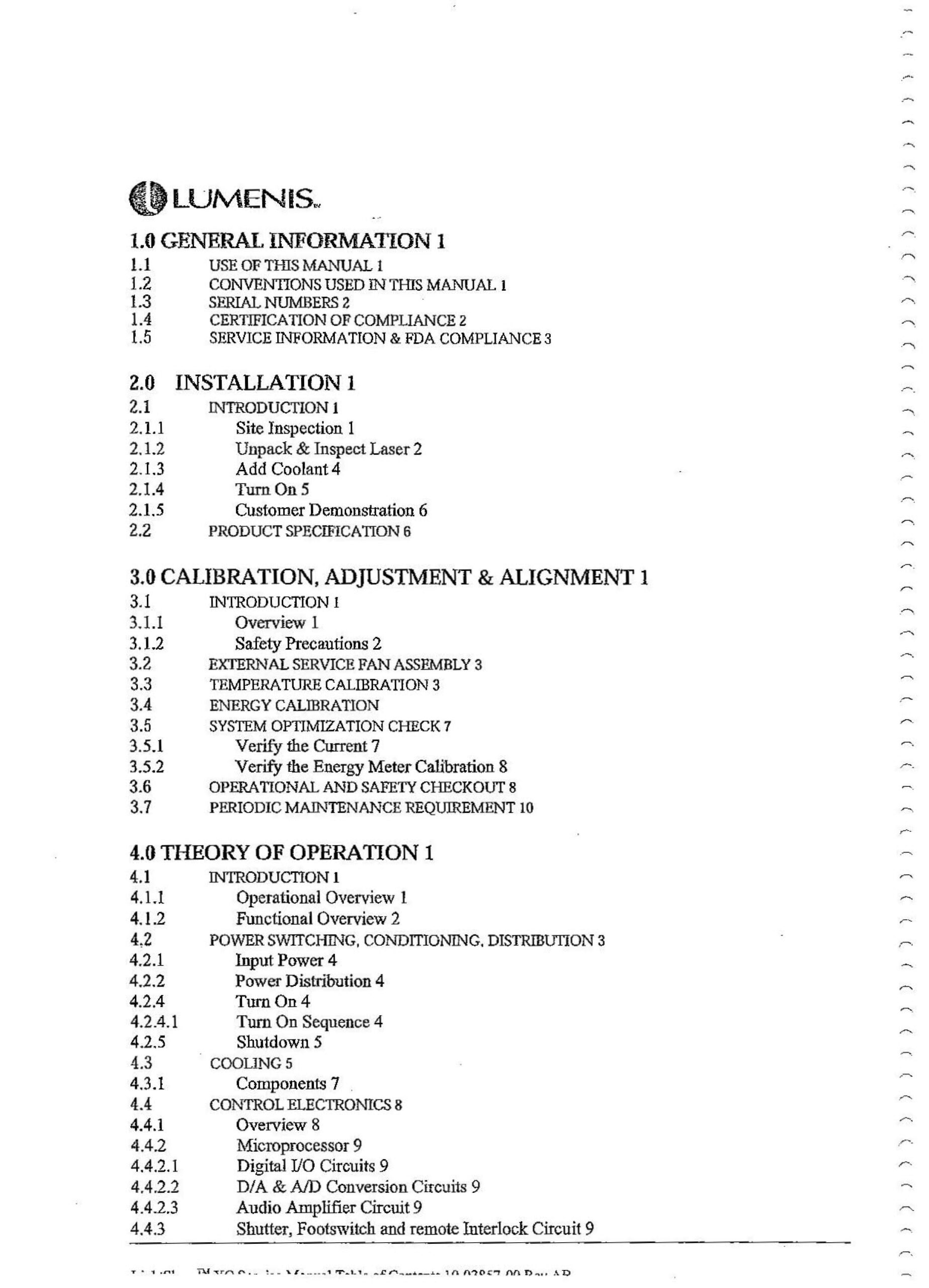 Lumenis Lightsheer XC Service Manual - PDF Download - Image 2