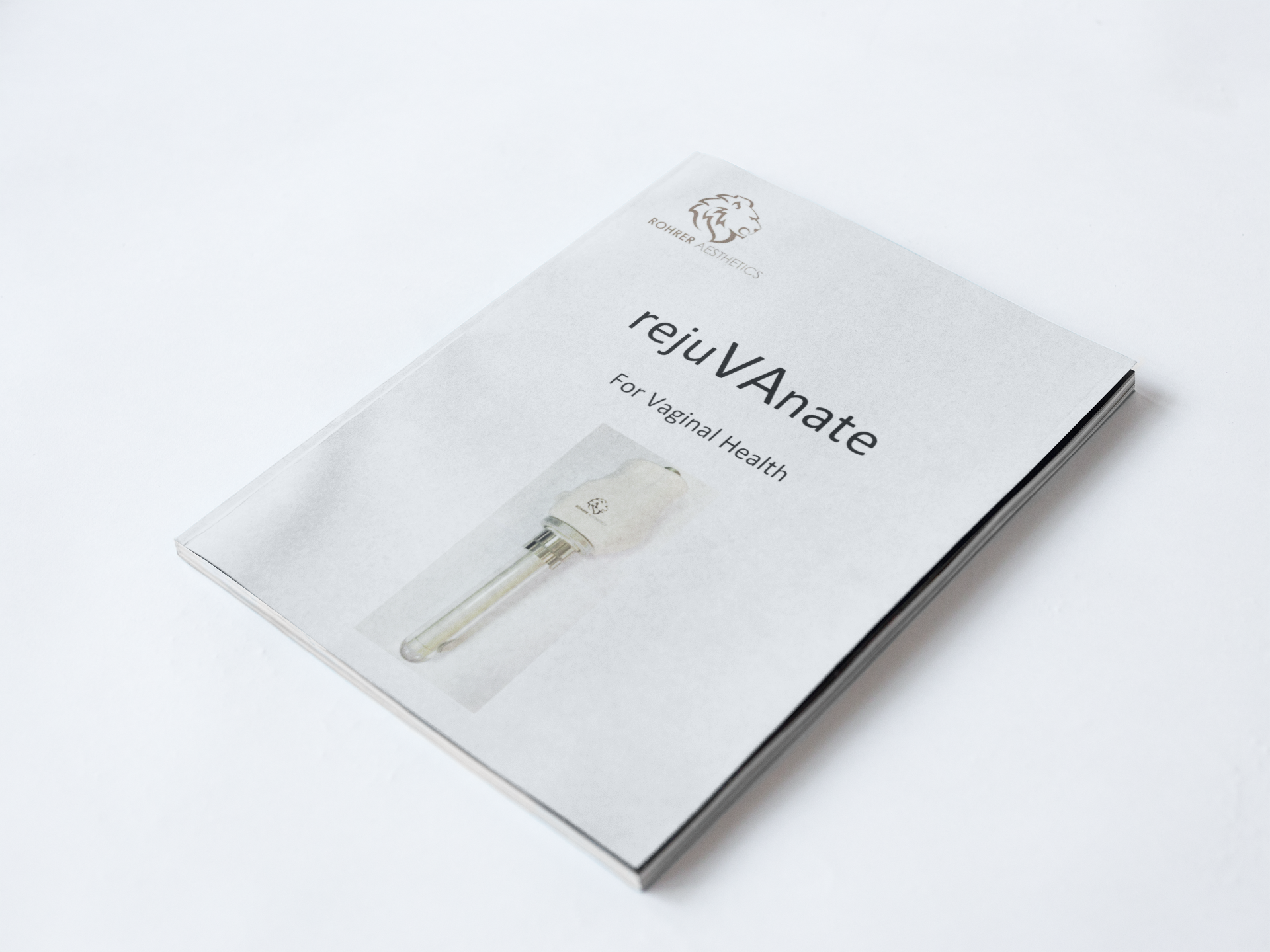 Rohrer Aesthetics Phoenix CO2 rejuVAnate User Manual
