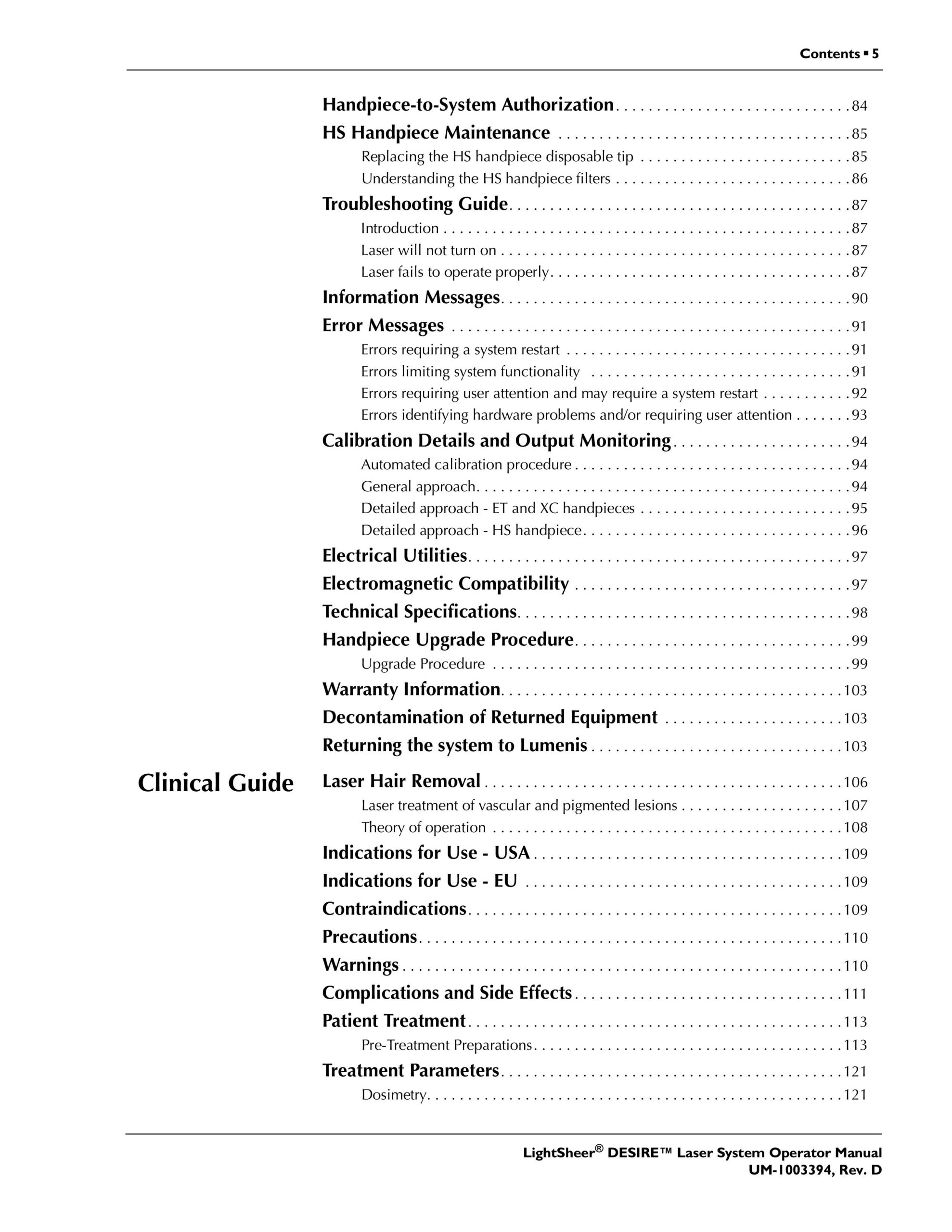 Table of contents3