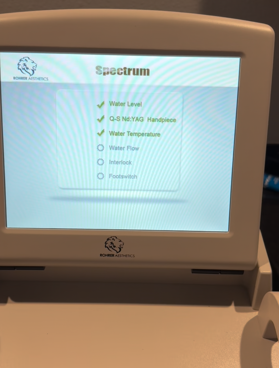 2023 Rohrer Spectrum Multi-Platform System with 2 Handpieces - 2940 nm Erbium Yag & Q-Switched Nd Yag 532 / 1064 nm – ONLY 36,868 SYSTEM PULSES - 90 Day Warranty & Shipping Included (km/poc)s - Image 8