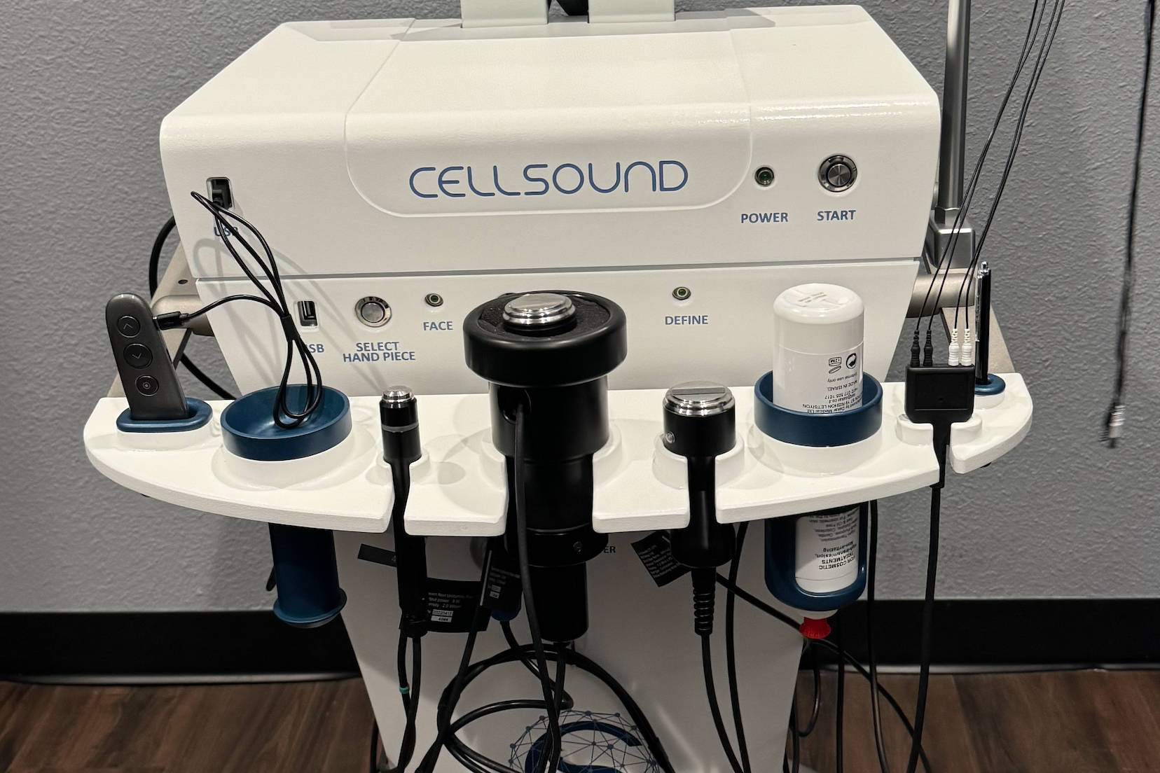 2023 Cellsound Aesthetics BRH-A2 with Photo Fact Center - Ultrasound and Electrostimulation Ulcer, Wound Healing & Skin Tightening - Includes $1,250 worth of Electrode Transducers - INCLUDES CONSUMABLES PURCHASING SUPPORT - Free Shipping & Warranty (km/poc)x - Image 13