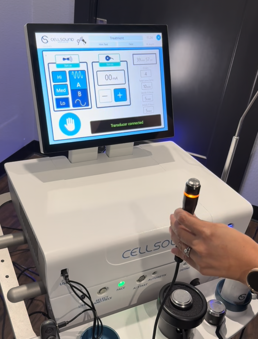 2023 Cellsound Aesthetics BRH-A2 with Photo Fact Center - Ultrasound and Electrostimulation Ulcer, Wound Healing & Skin Tightening - Includes $1,250 worth of Electrode Transducers - INCLUDES CONSUMABLES PURCHASING SUPPORT - Free Shipping & Warranty (km/poc)x - Image 10