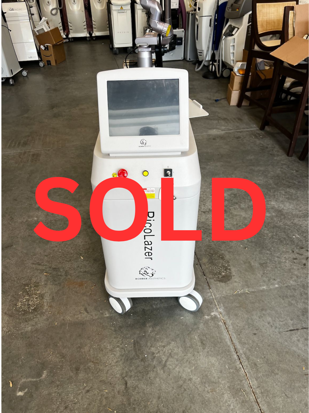2020 Rohrer Aesthetics PicoLazer - PICOSECOND 1064nm & 532nm - Tattoo & Pigment, Wrinkle & Acne Scars Removal Laser - w/ Fractional Handpiece - INCLUDES PROFESSIONAL INSTALLATION - Free Shipping & Warranty (km/vw)s