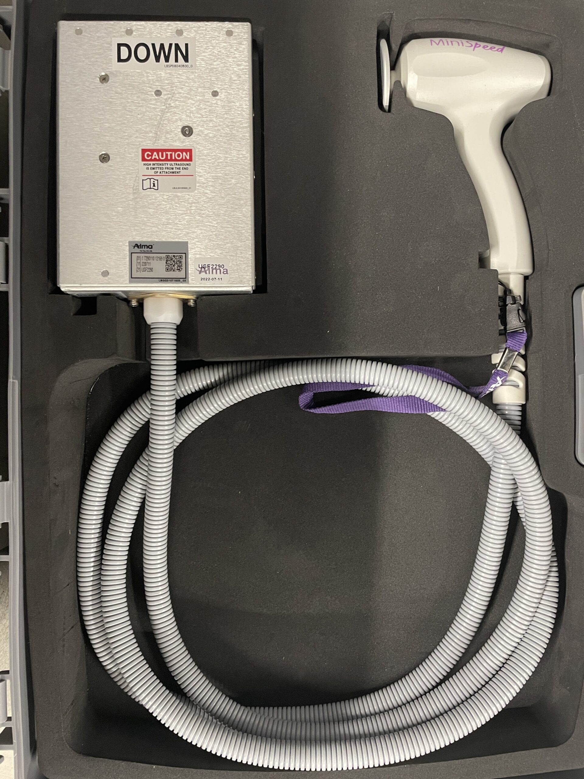 2022 Alma Accent Prime - with (4) Handpieces - (2) Ultrasound Handpieces - Ultraspeed & MiniSpeed Handpieces, & (2) Unipolar Radio Frequency Handpieces - Unilarge & Unibody Handpiece - Free Shipping and Warranty (hm/af) - Image 8