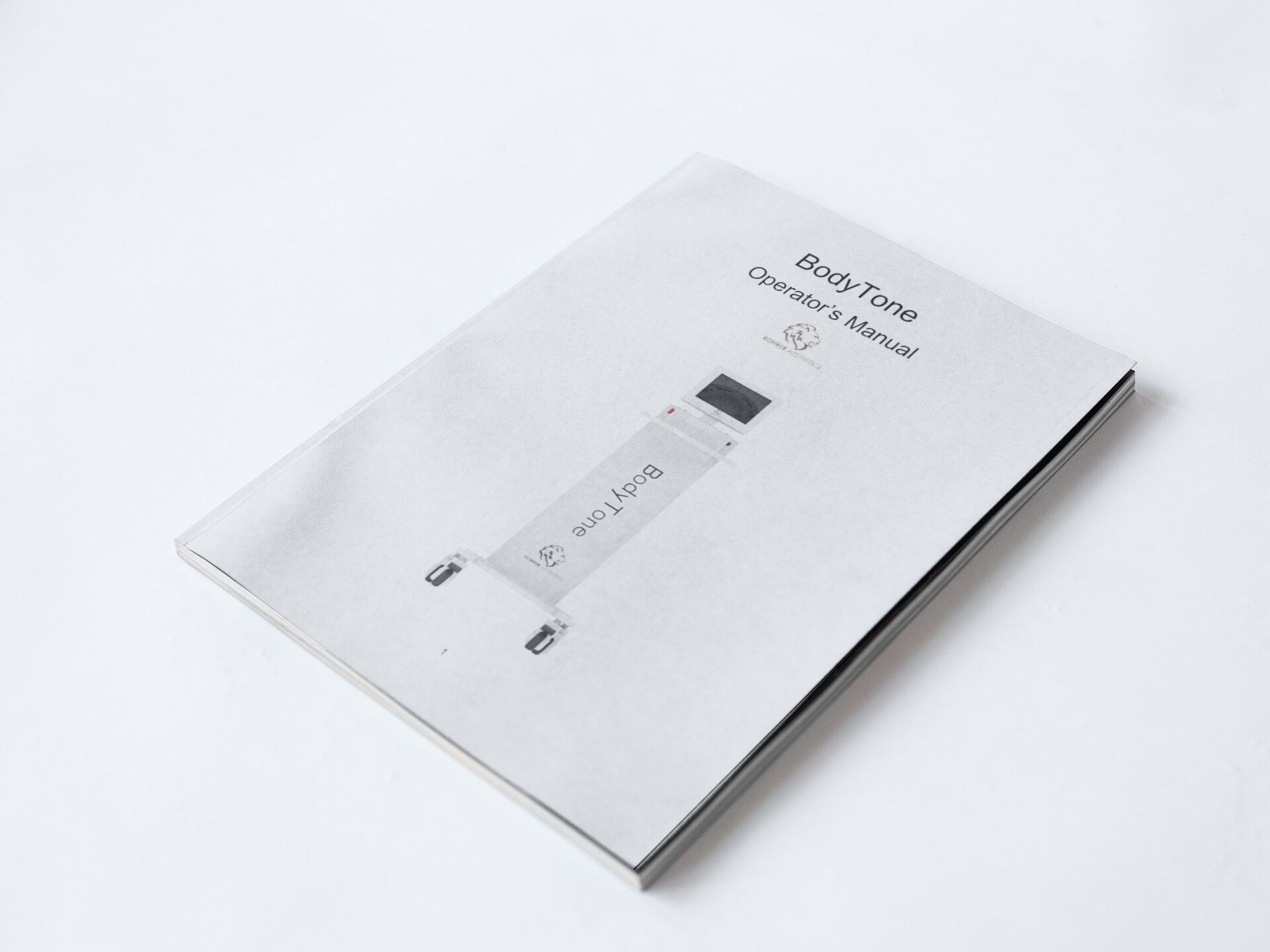Rohrer Aesthetics Bodytone User Manual with Consent Forms