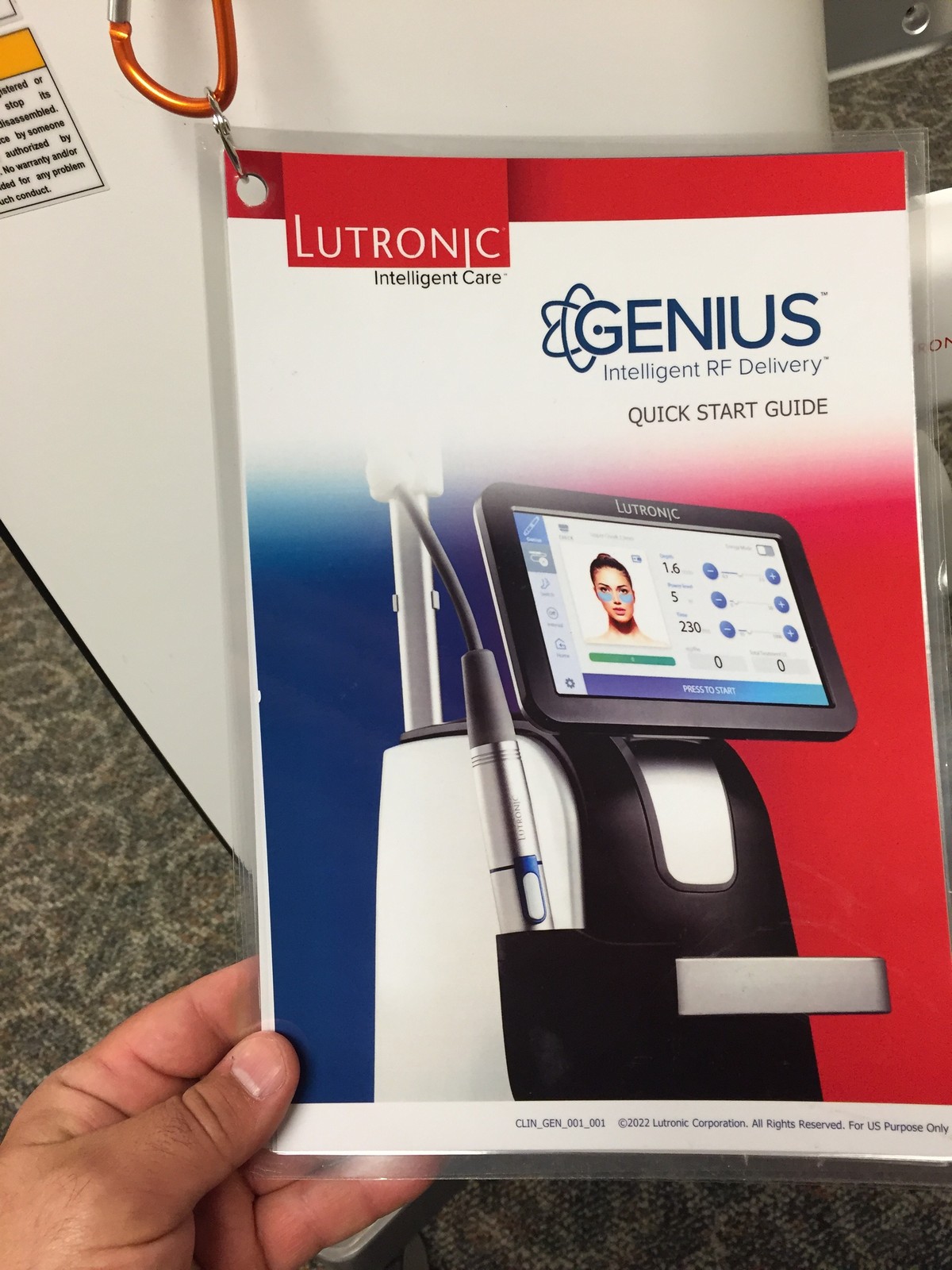 2022 Lutronic Genius RF Microneedling Radio Frequency Device - DOES NOT INCLUDE SUPPORT FOR TIP ORDERING - Free Shipping & Warranty (km/jg)x - Image 17