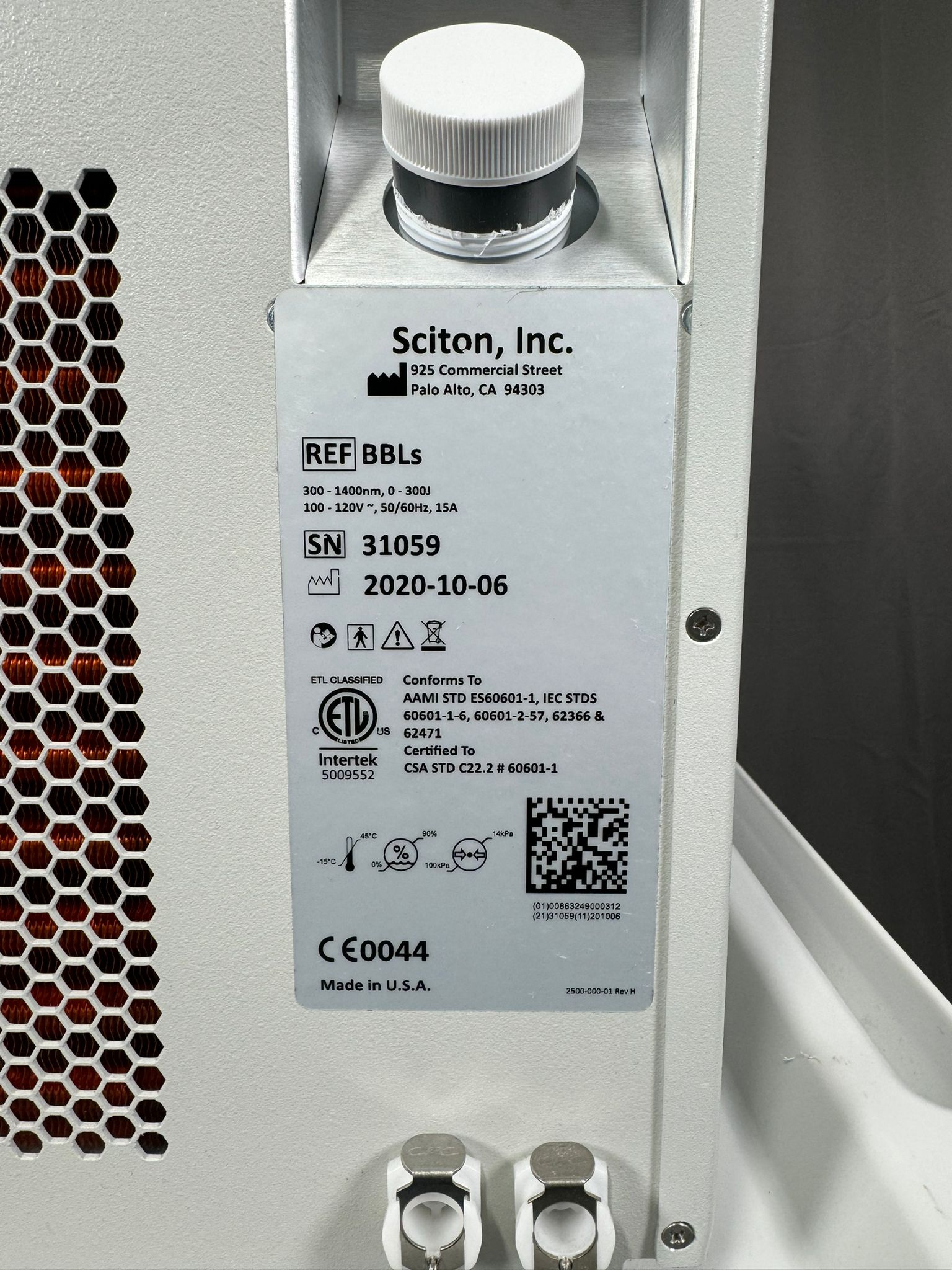 2020 Sciton BBL-S with 420, 515, 560, 590, and 640 Filters - 90 Day Warranty & Free Shipping (vw/mg)x - Image 5