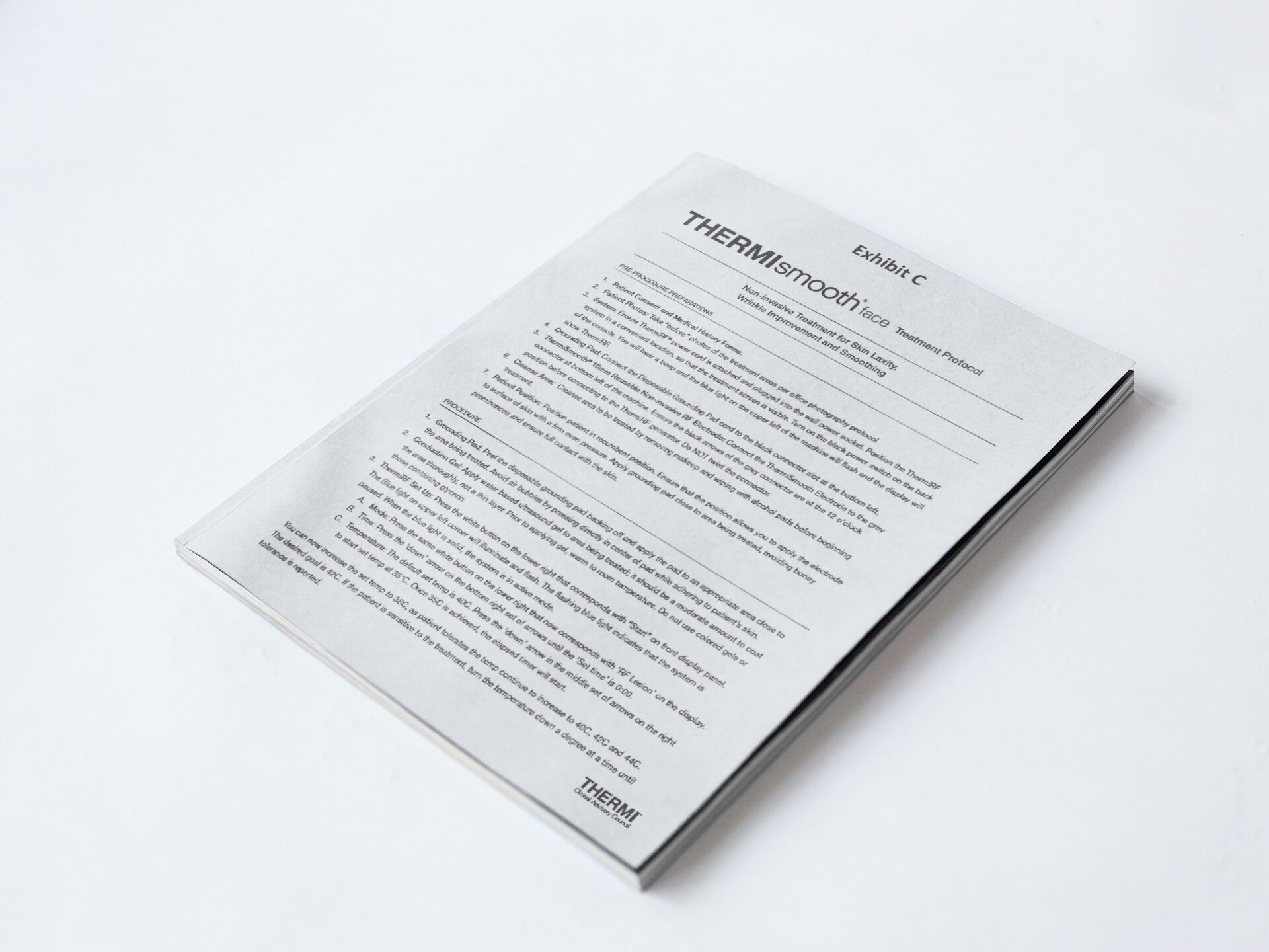 Thermi Aesthetics Thermismooth User Manual