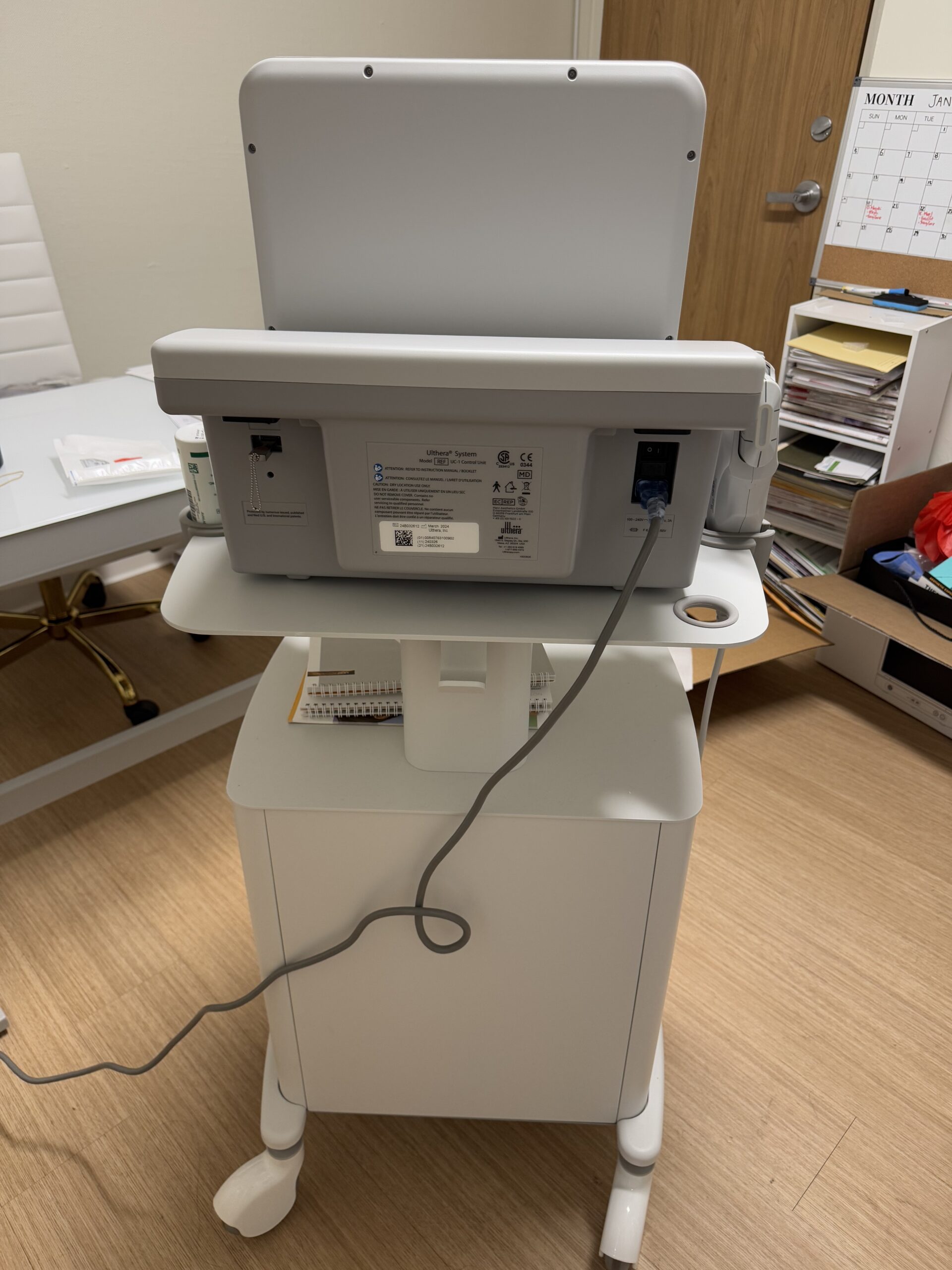 2024 Merz Ulthera Ultherapy Ultrasound Skin Tightening System - with 2024 UH-2 DeepSee Handpiece - PERFECT CONDITION - ONLY USED 10x - Free Shipping & Warranty (km/tan)s - Image 5