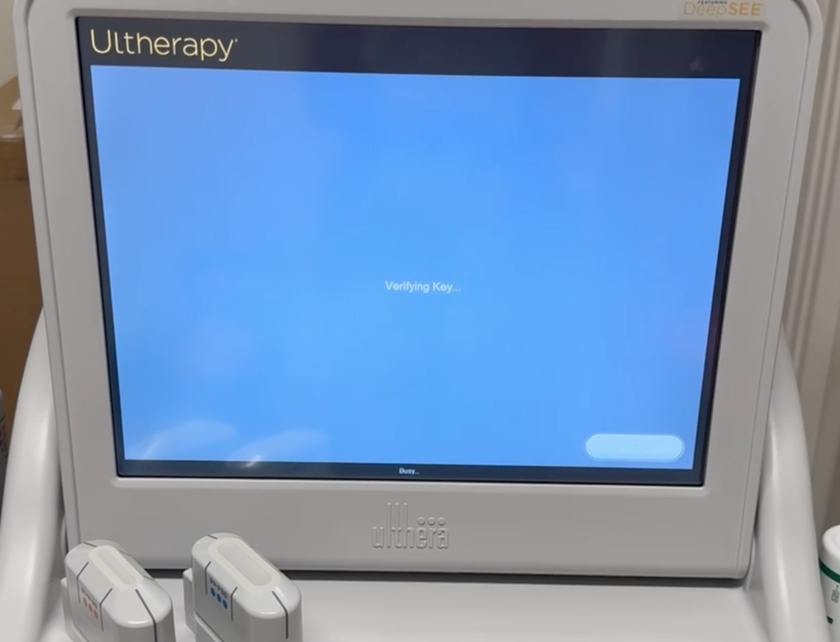 2024 Merz Ulthera Ultherapy Ultrasound Skin Tightening System - with 2024 UH-2 DeepSee Handpiece - PERFECT CONDITION - ONLY USED 10x - Free Shipping & Warranty (km/tan)s - Image 9