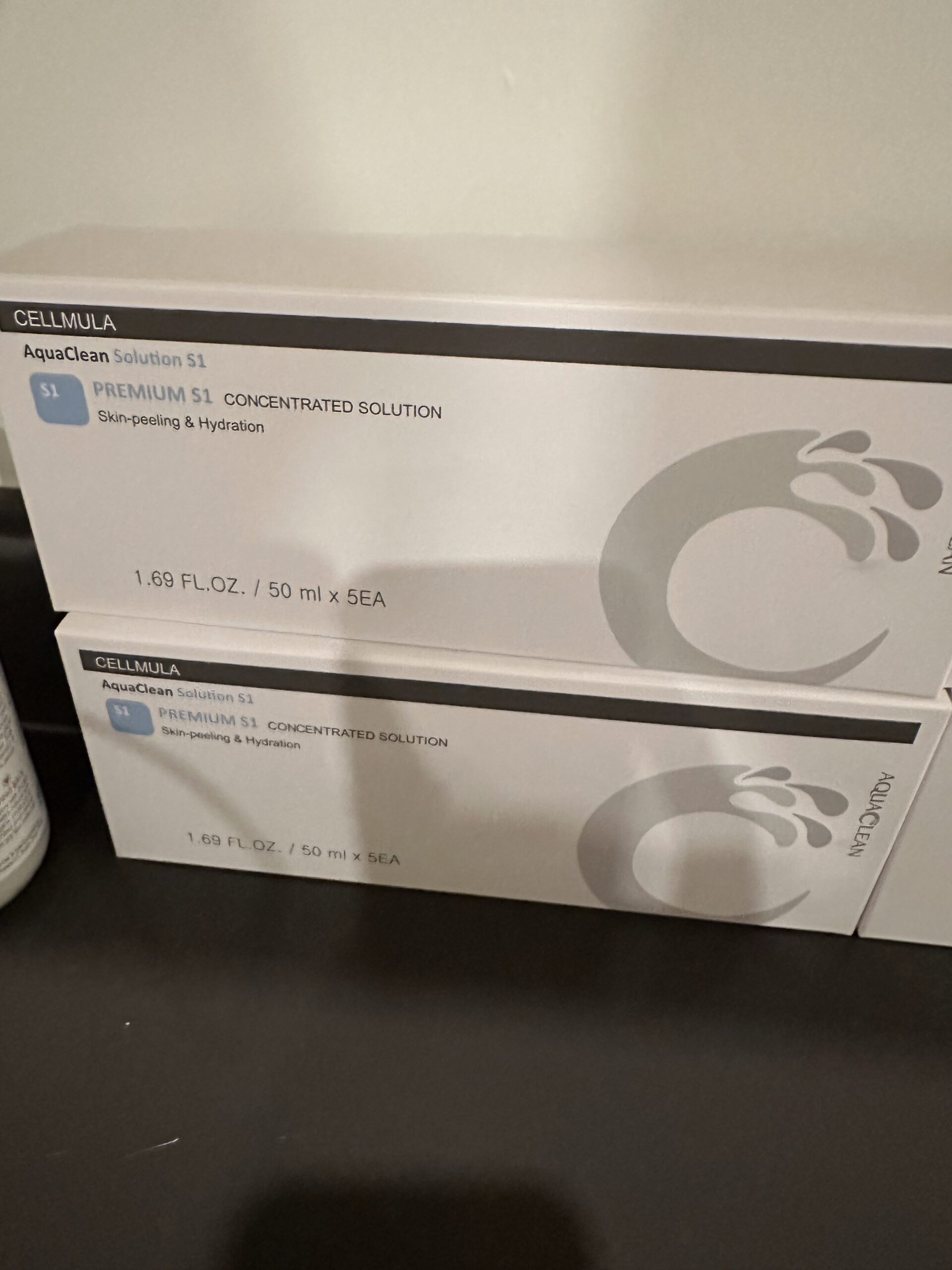 Cartessa SkinWave consumables stacked in boxes