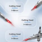 CO2 laser cutting head attachments detail