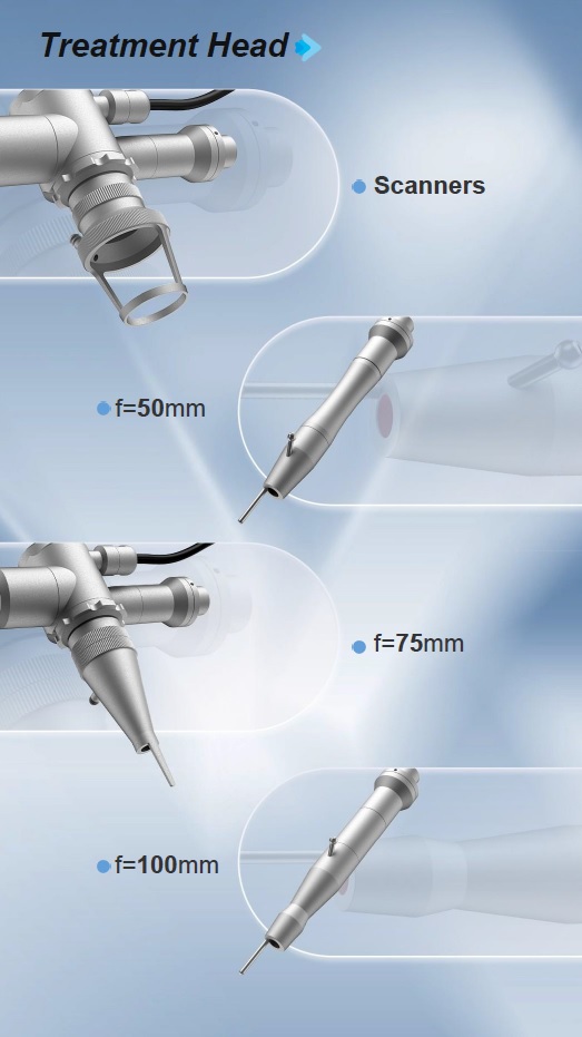 Laser treatment tips and applicators overview