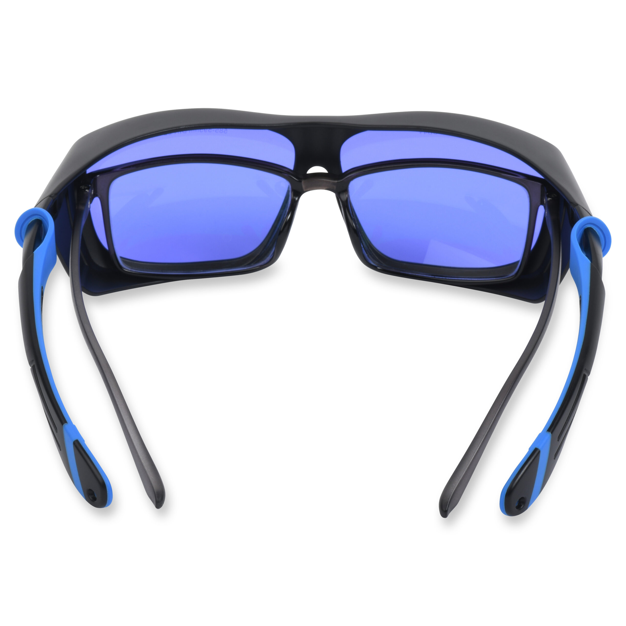 Premium medical laser protective eyewear front angle view