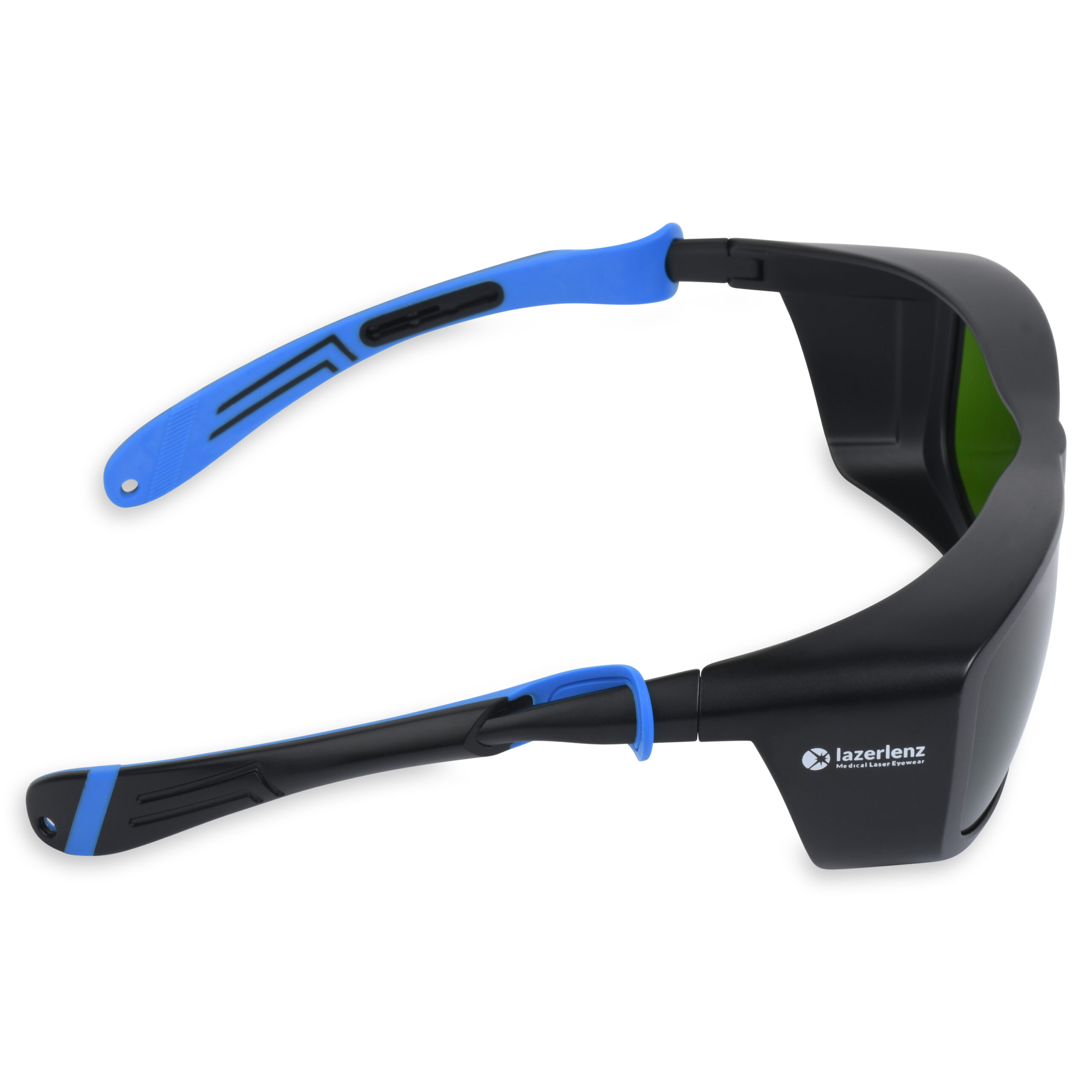 LazerLenz IPL laser safety goggles side profile view