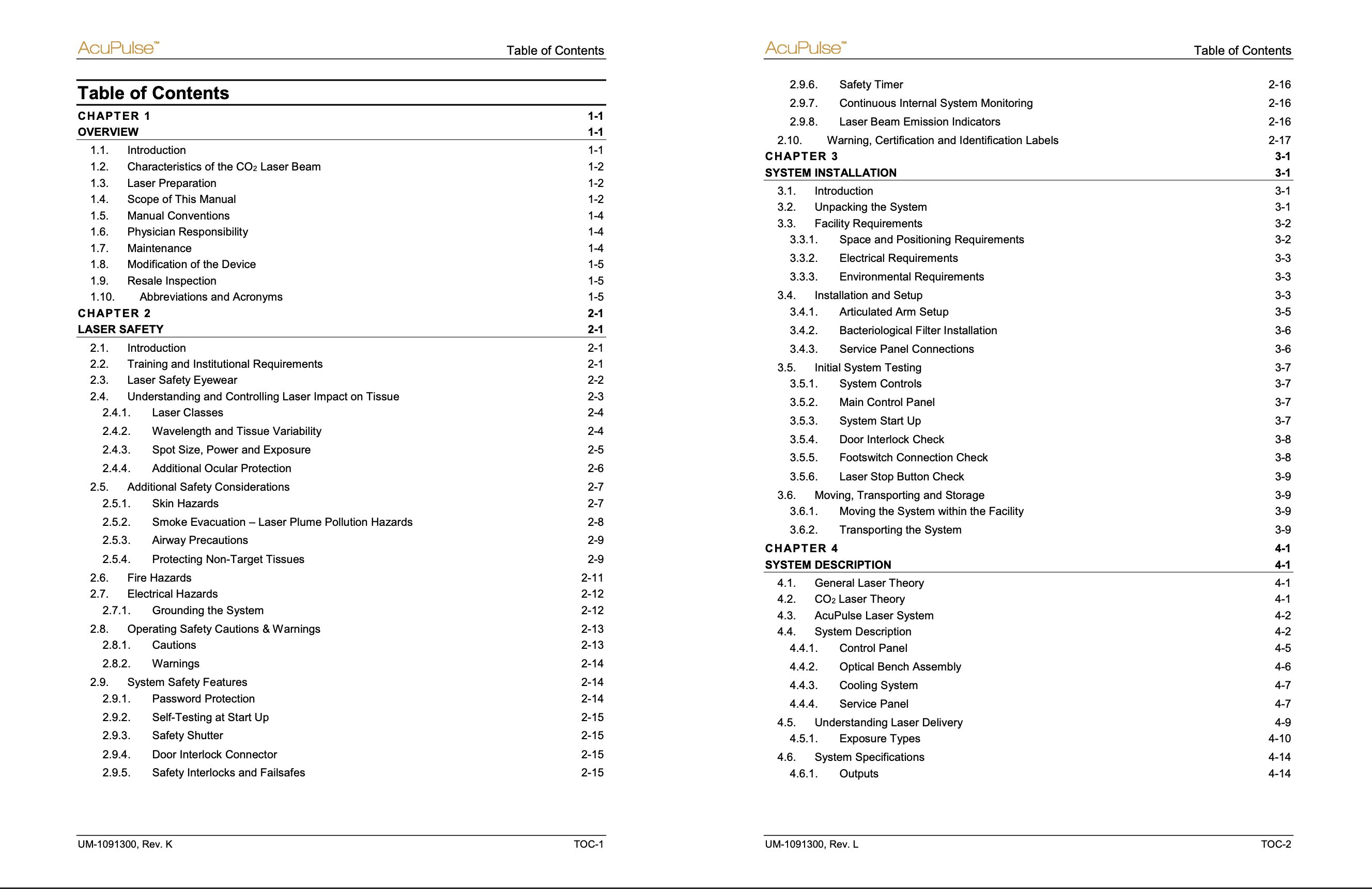 Lumenis AcuPulse Operator User Manual & Clinical In-Service Training Manual - PDF Download - Image 3