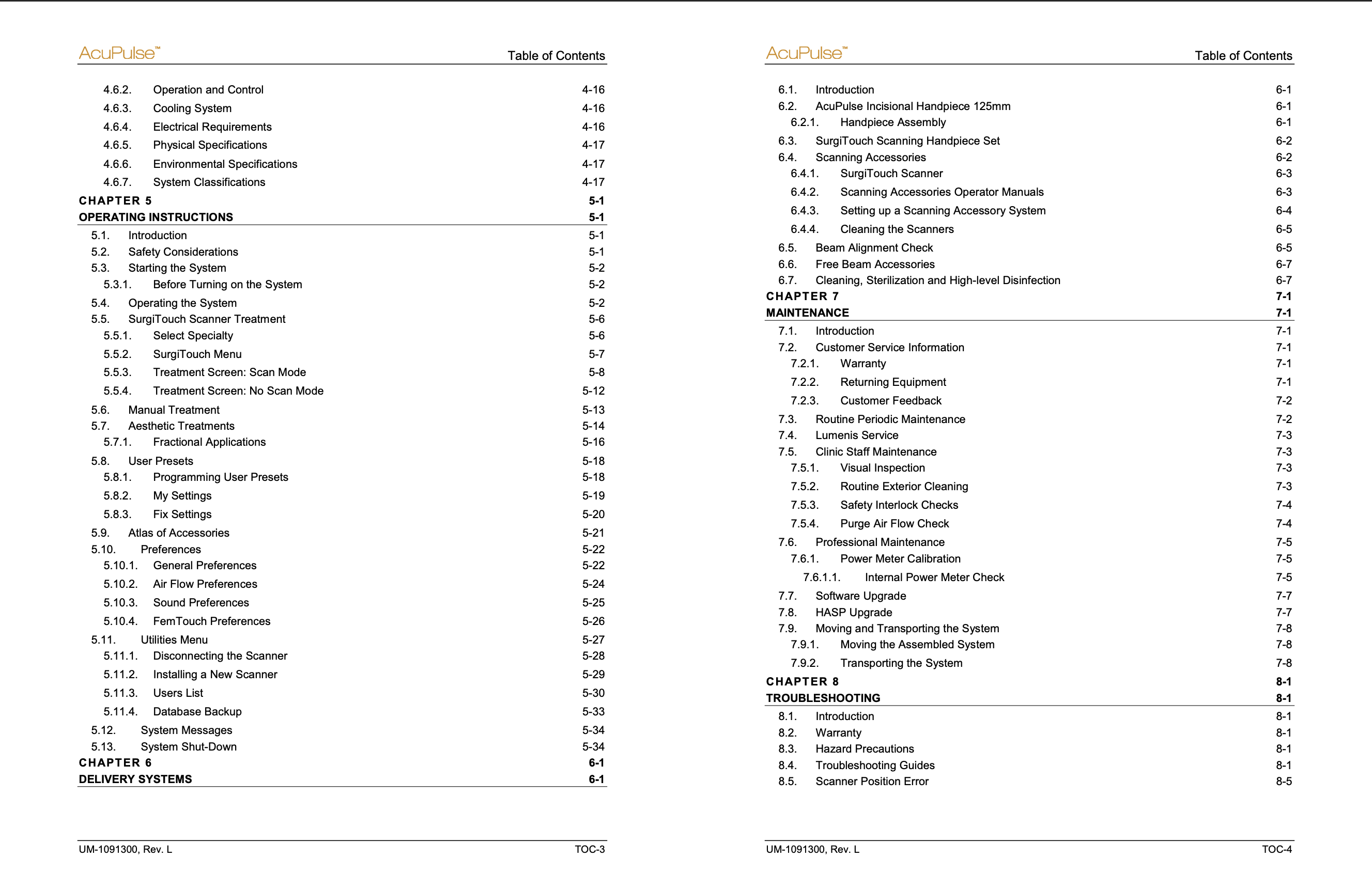 Lumenis AcuPulse Operator User Manual & Clinical In-Service Training Manual - PDF Download - Image 4