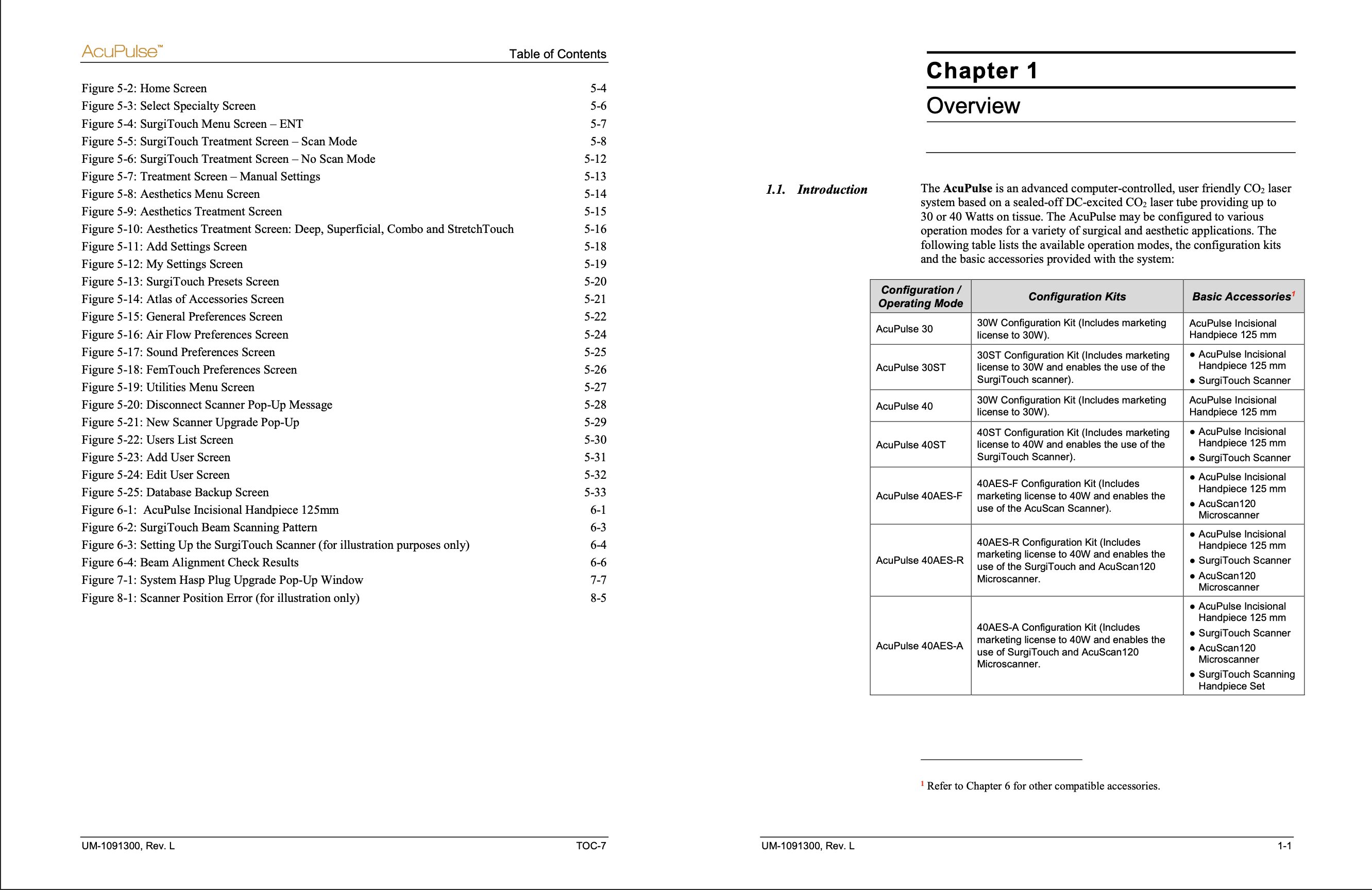 Lumenis AcuPulse Operator User Manual & Clinical In-Service Training Manual - PDF Download - Image 6