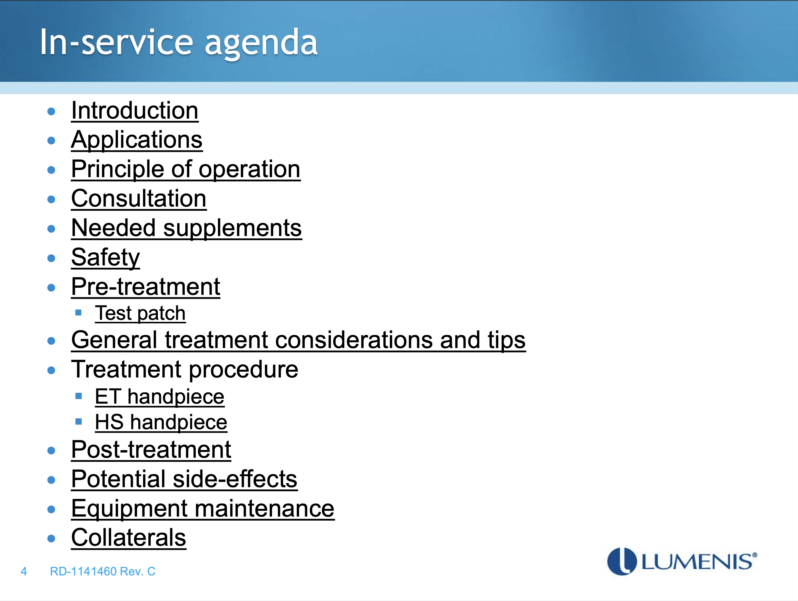 Lumenis Lightsheer Duet Clinical In-Service Training Manual - PDF Download - Image 3