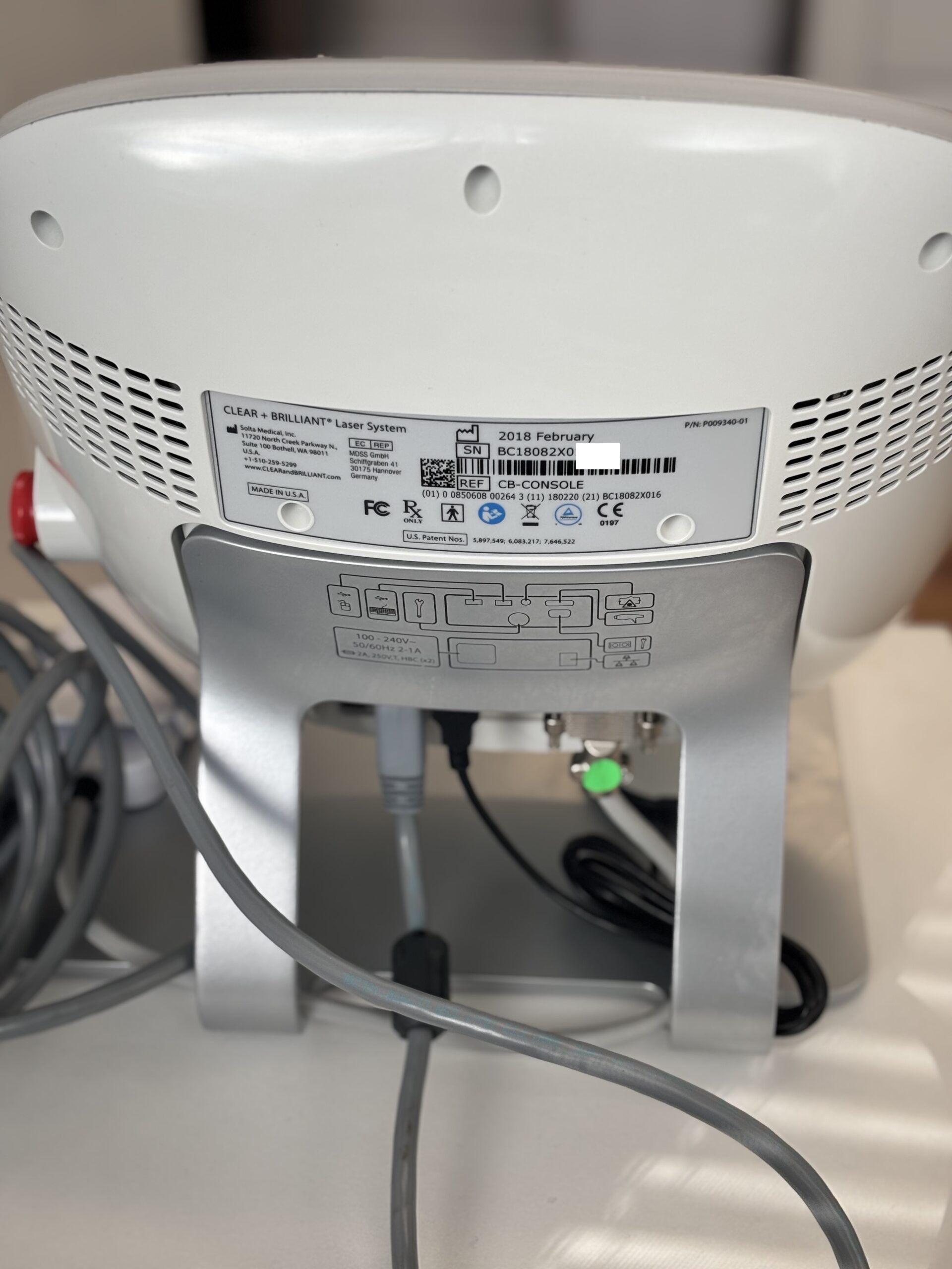 2018 Solta Clear + Plus and Brilliant - with BRAND NEW 1440nm Handpiece & Permea 1927nm Handpiece – Fractional Pigment & Fine Lines Reduction, Skin Rejuvenation - INCLUDES CONSUMABLE PURCHASING SUPPORT, MANUFACTURER WARRANTY until 08/15/2026 & Free Shipping (km/ter)x - Image 7