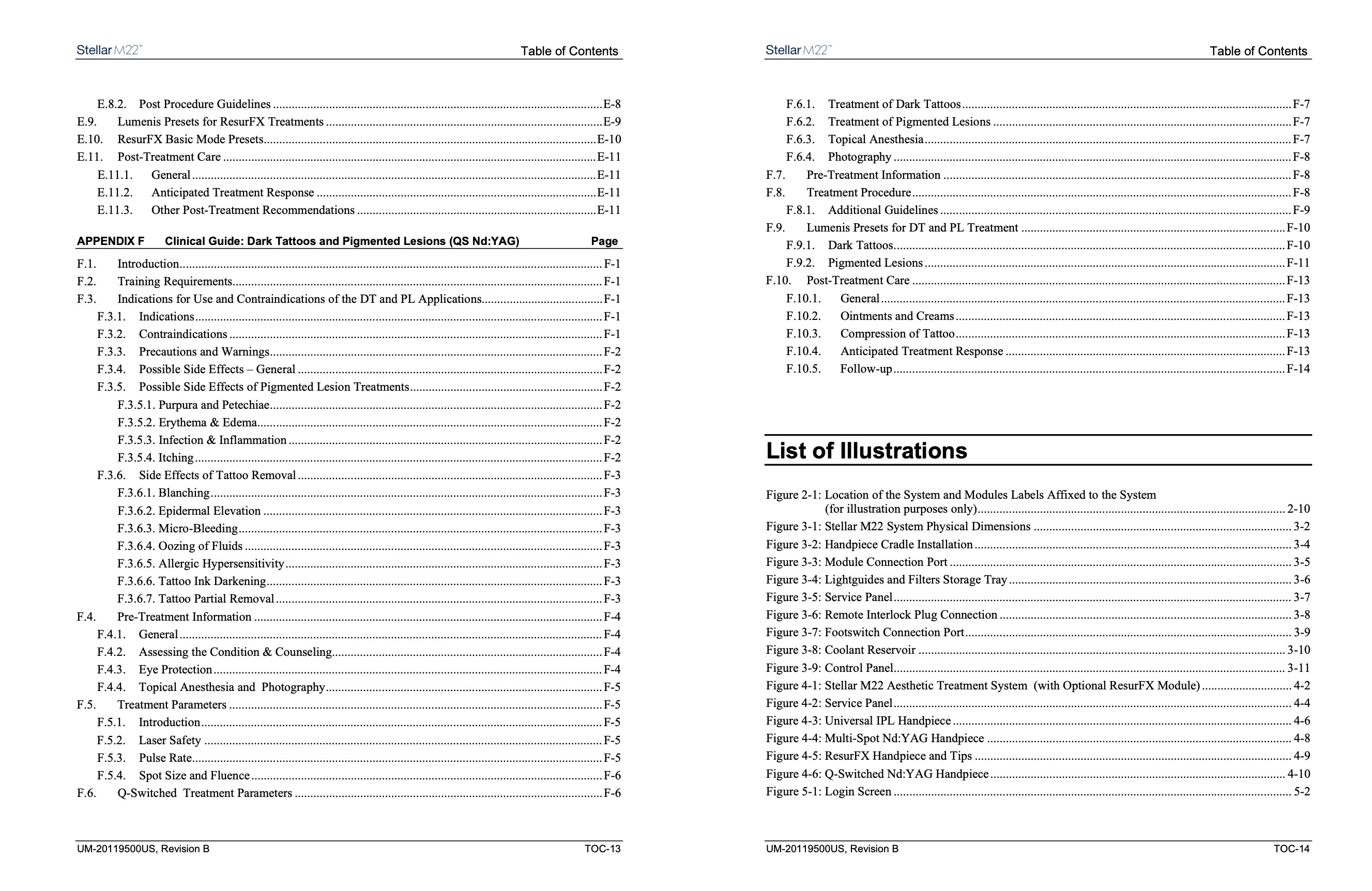 Lumenis Stellar M22 User Manual & Treatment Guidelines - PDF Download - Image 9