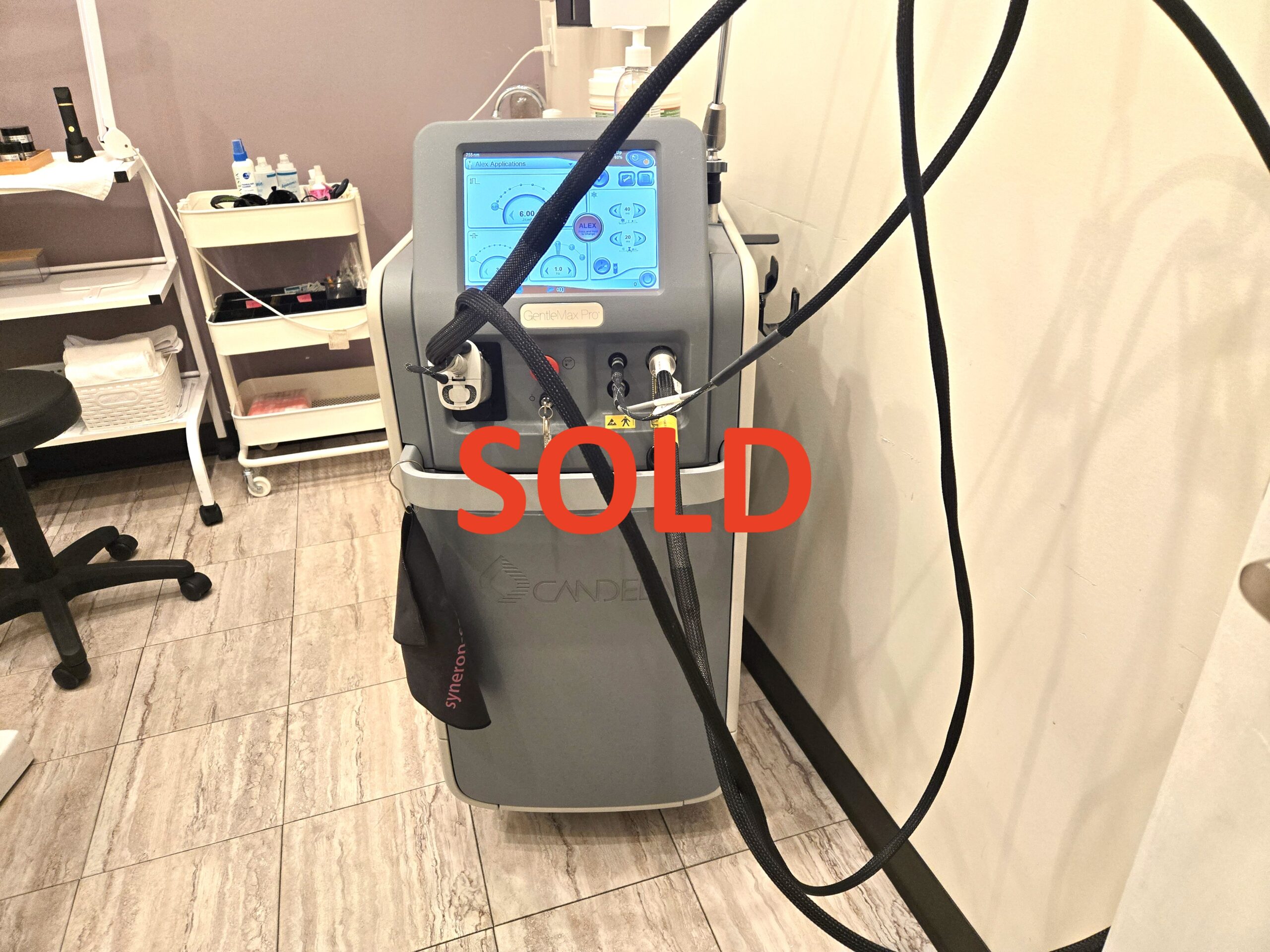 2019 Candela Gentlemax Pro 755nm & 1064nm Dual Wavelength - Hair Removal, Pigment, Vascular Lesions, Skin Rejuvenation - Received Full Maintenance Service- Free Shipping & Warranty (km/qui)s