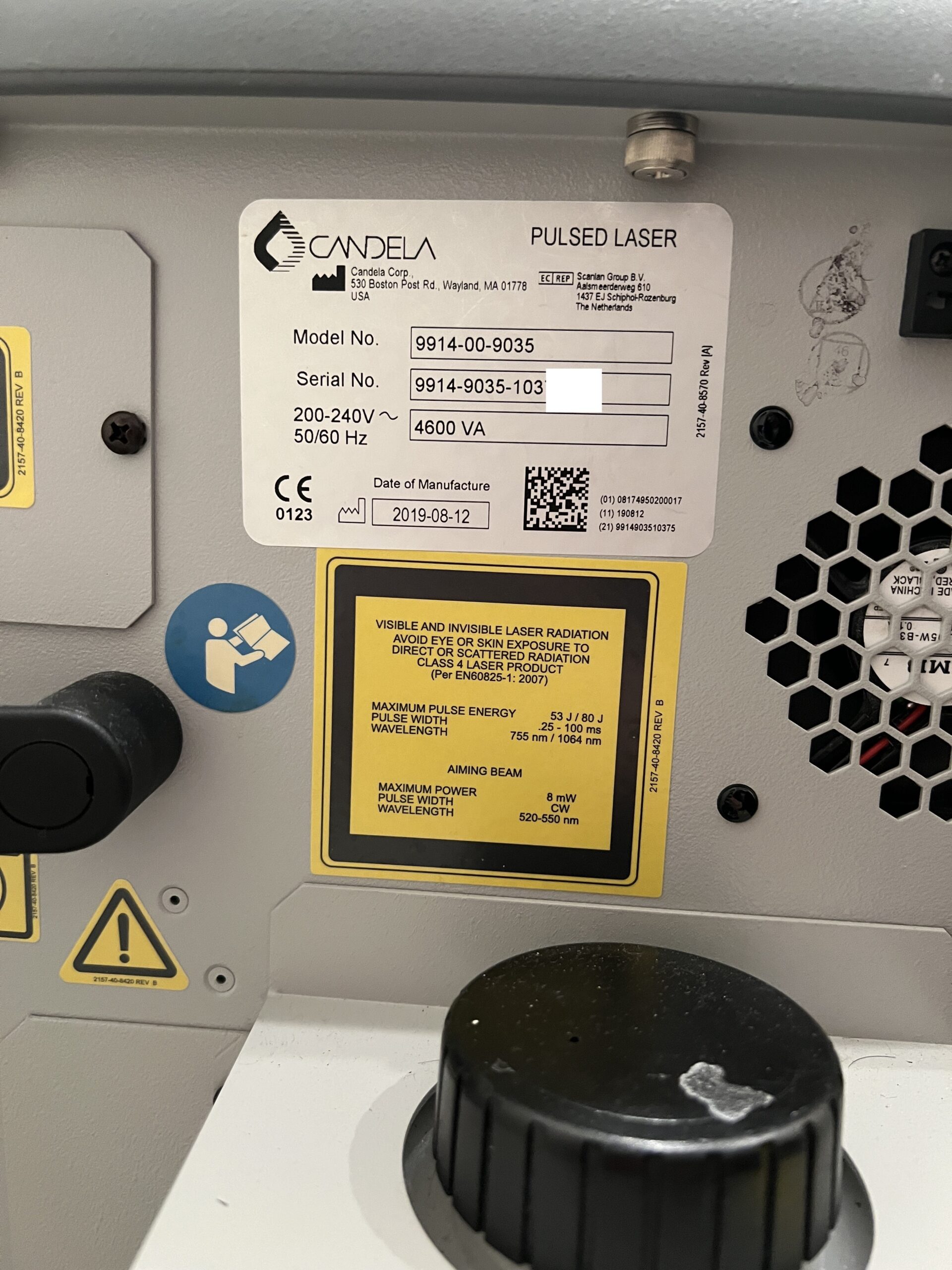 2019 Candela Gentlemax Pro 755nm & 1064nm Dual Wavelength - Hair Removal, Pigment, Vascular Lesions, Skin Rejuvenation - Received Full Maintenance Service- Free Shipping & Warranty (km/qui)s - Image 24
