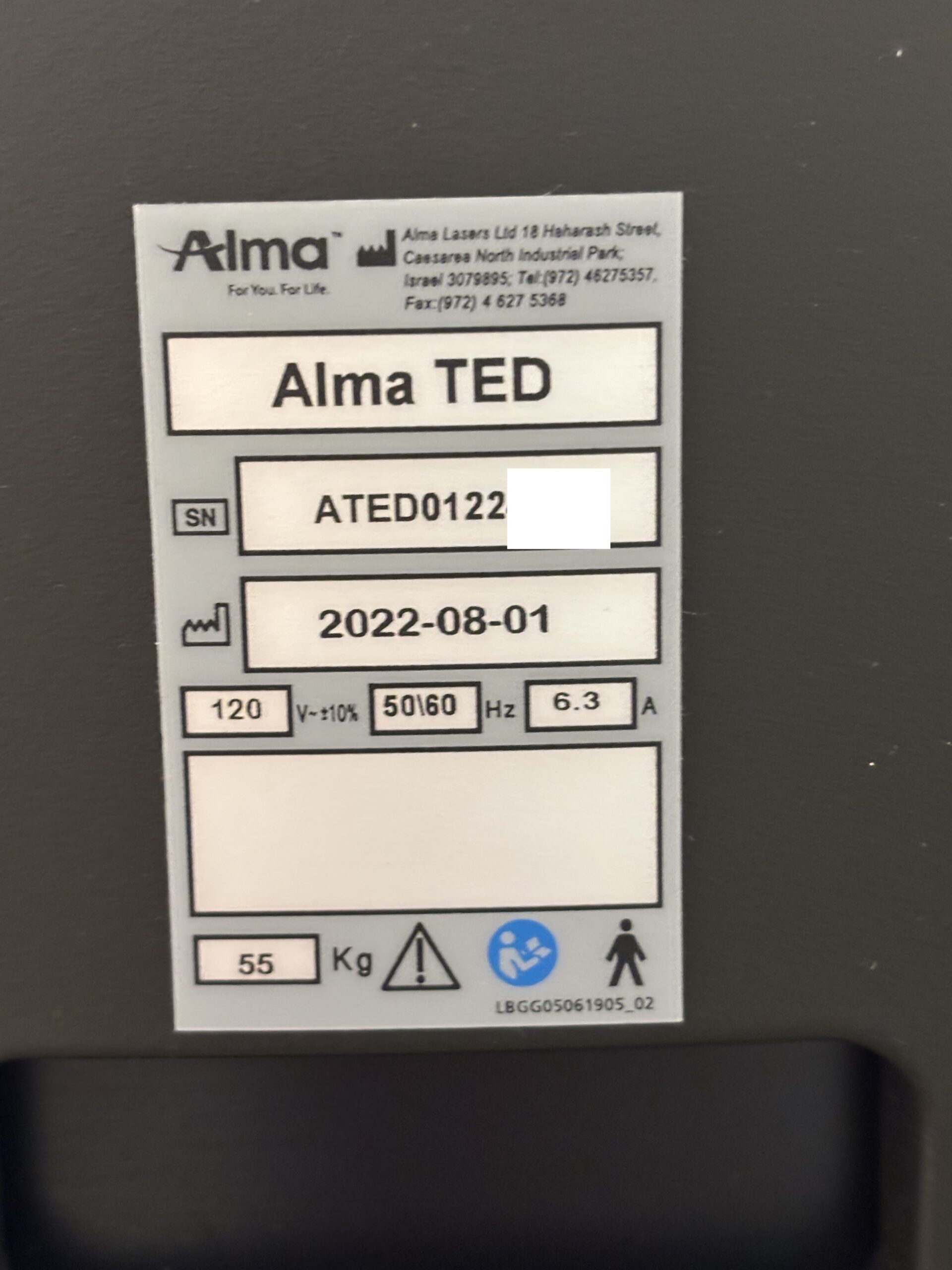 2022 Alma TED TransEpidermal Delivery - Non-Invasive Hair Restoration - Scalp Treatment - INCLUDES SUPPORT FOR CONSUMABLE PURCHASING - Free Shipping & Warranty (km/rin)s - Image 12