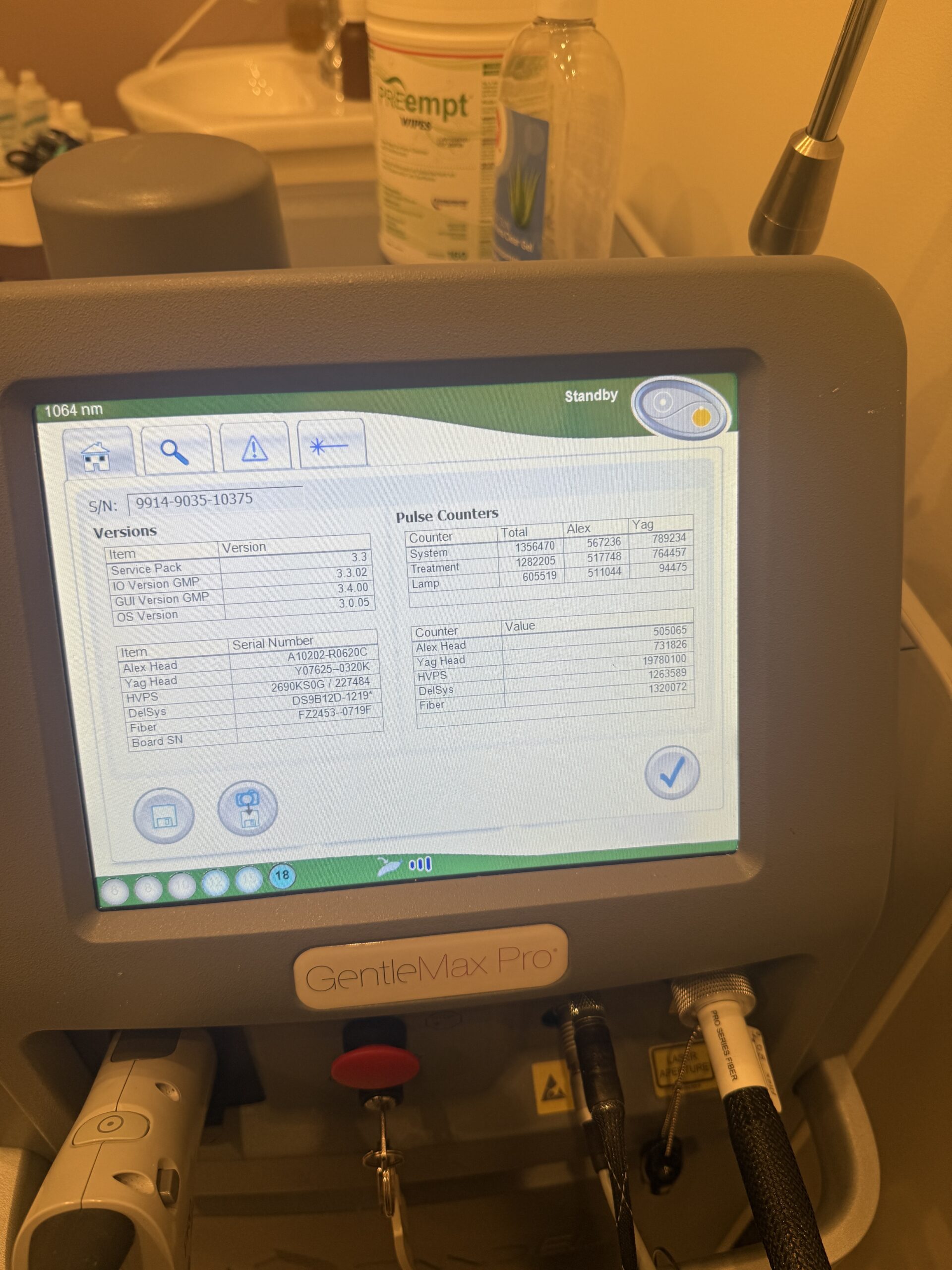 2019 Candela Gentlemax Pro 755nm & 1064nm Dual Wavelength - Hair Removal, Pigment, Vascular Lesions, Skin Rejuvenation - Received Full Maintenance Service- Free Shipping & Warranty (km/qui)s - Image 12